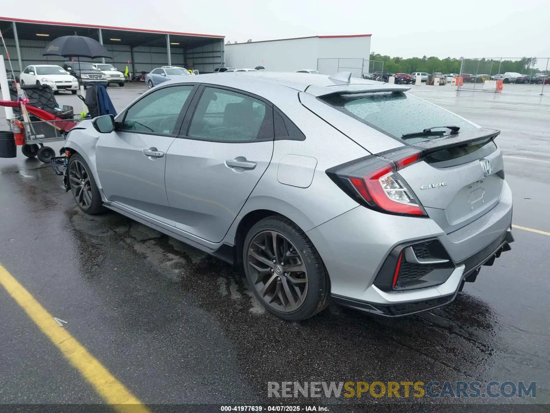 3 Photograph of a damaged car SHHFK7H42MU419753 HONDA CIVIC 2021