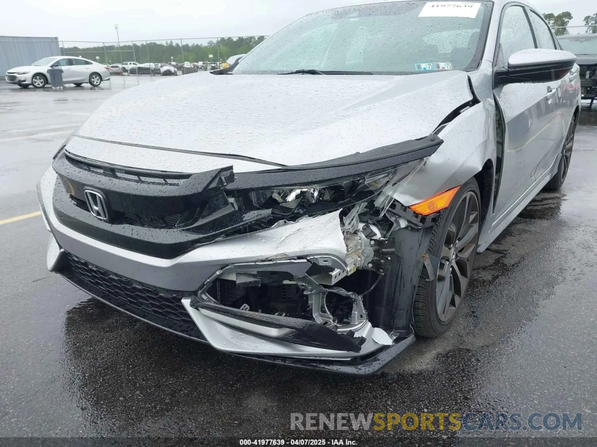6 Photograph of a damaged car SHHFK7H42MU419753 HONDA CIVIC 2021