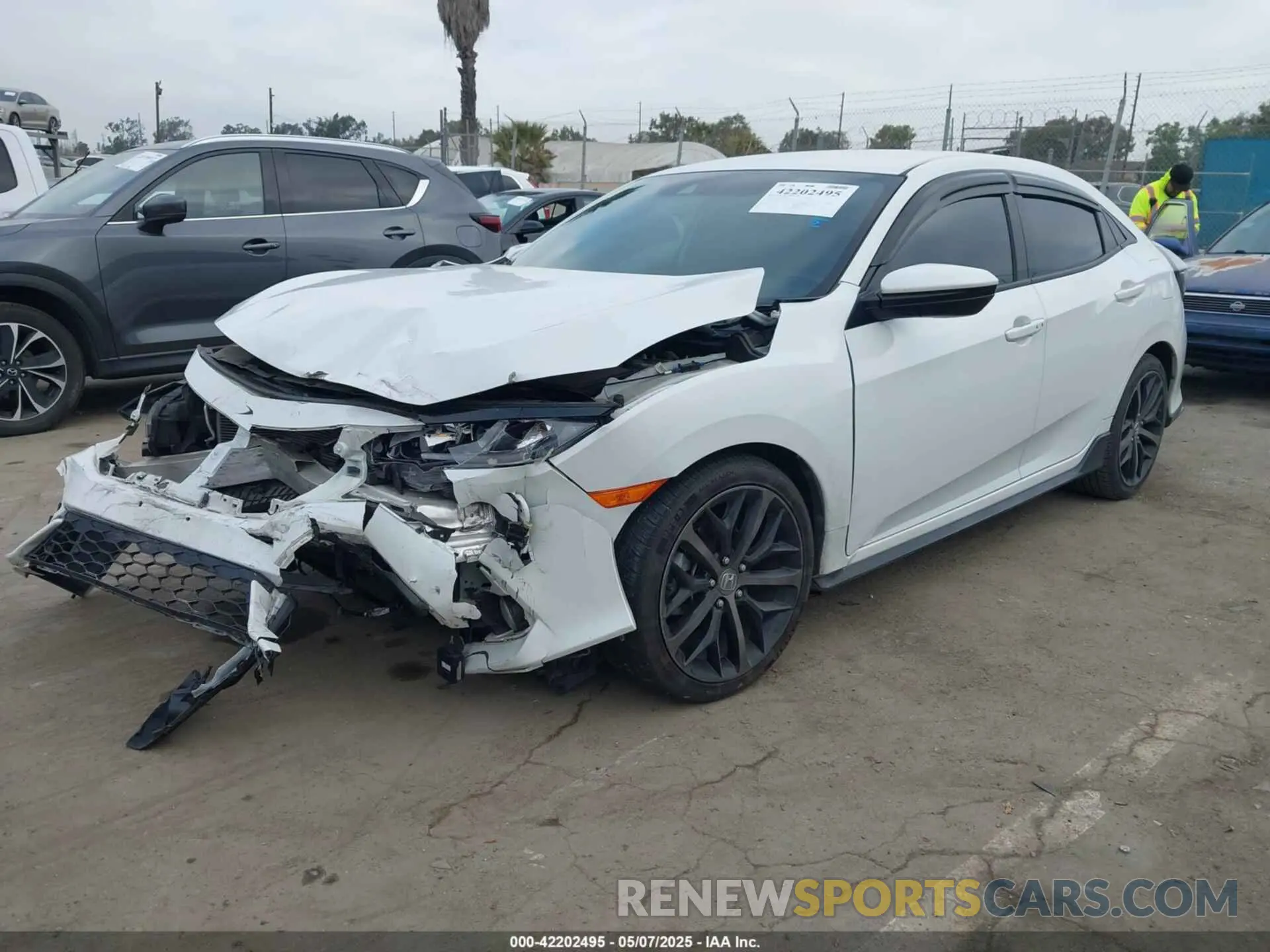 2 Photograph of a damaged car SHHFK7H42MU419784 HONDA CIVIC 2021