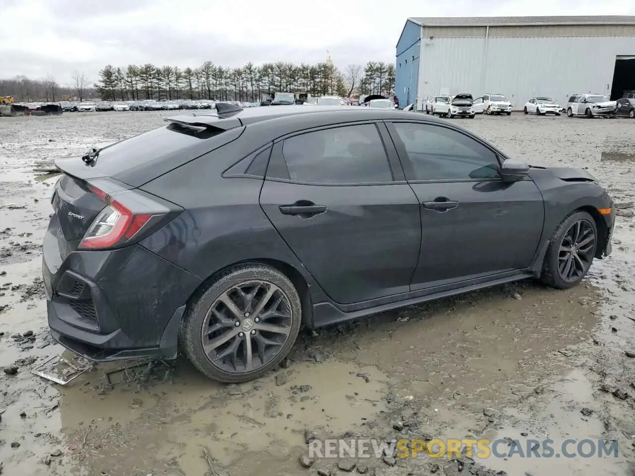 3 Photograph of a damaged car SHHFK7H42MU425763 HONDA CIVIC 2021