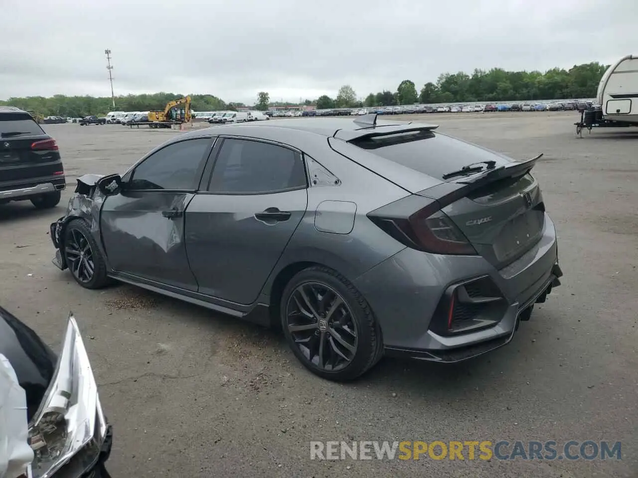 2 Photograph of a damaged car SHHFK7H42MU425858 HONDA CIVIC 2021