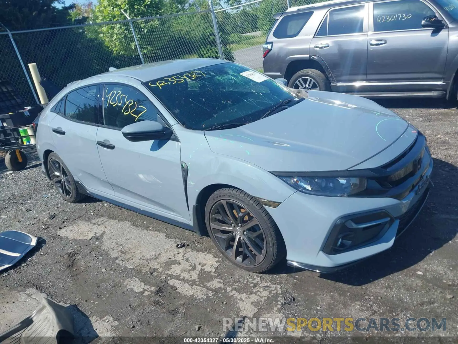 1 Photograph of a damaged car SHHFK7H42MU426024 HONDA CIVIC 2021