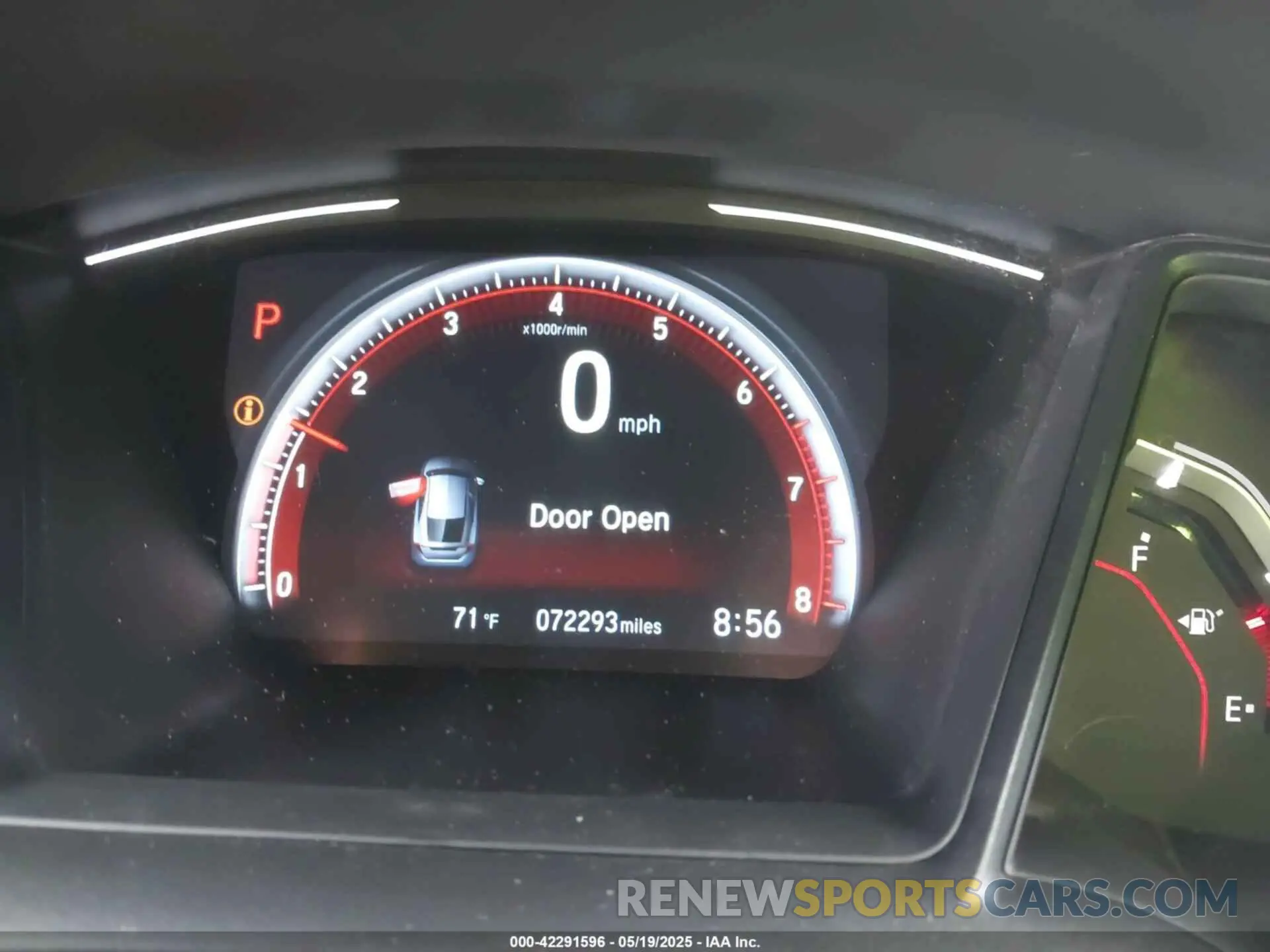15 Photograph of a damaged car SHHFK7H43MU201367 HONDA CIVIC 2021
