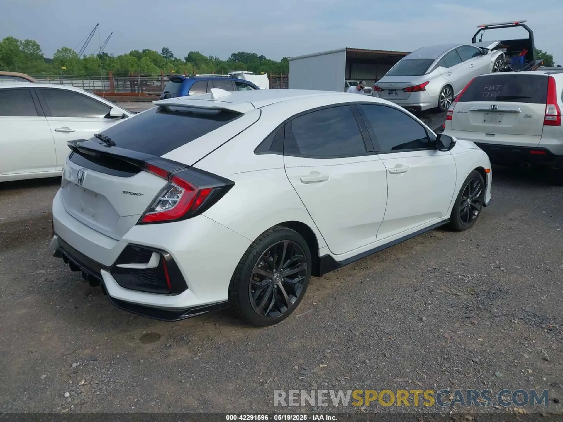4 Photograph of a damaged car SHHFK7H43MU201367 HONDA CIVIC 2021