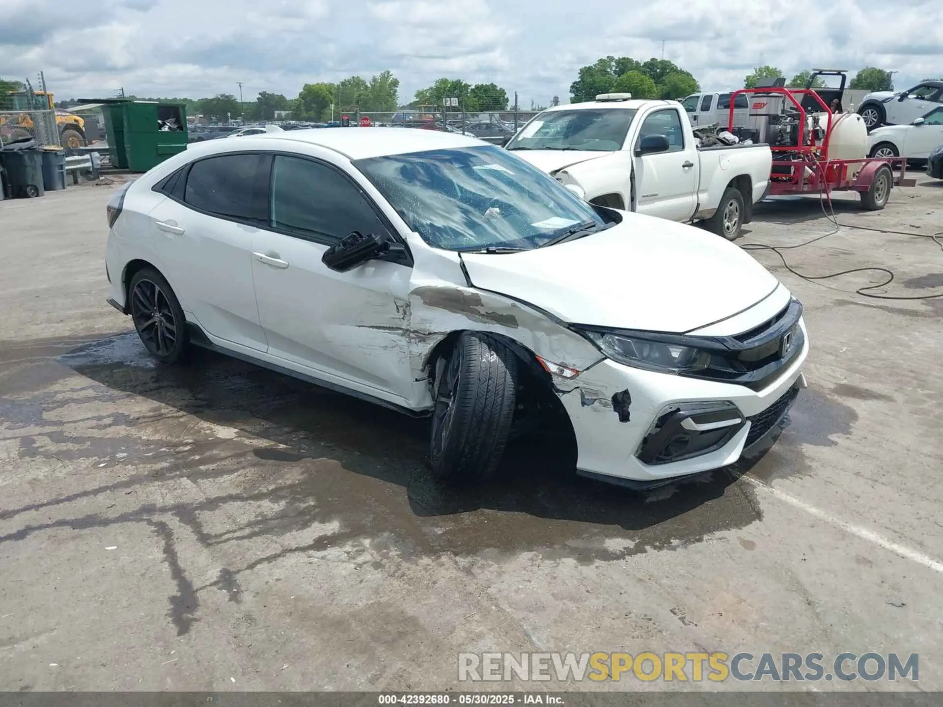 1 Photograph of a damaged car SHHFK7H43MU204589 HONDA CIVIC 2021