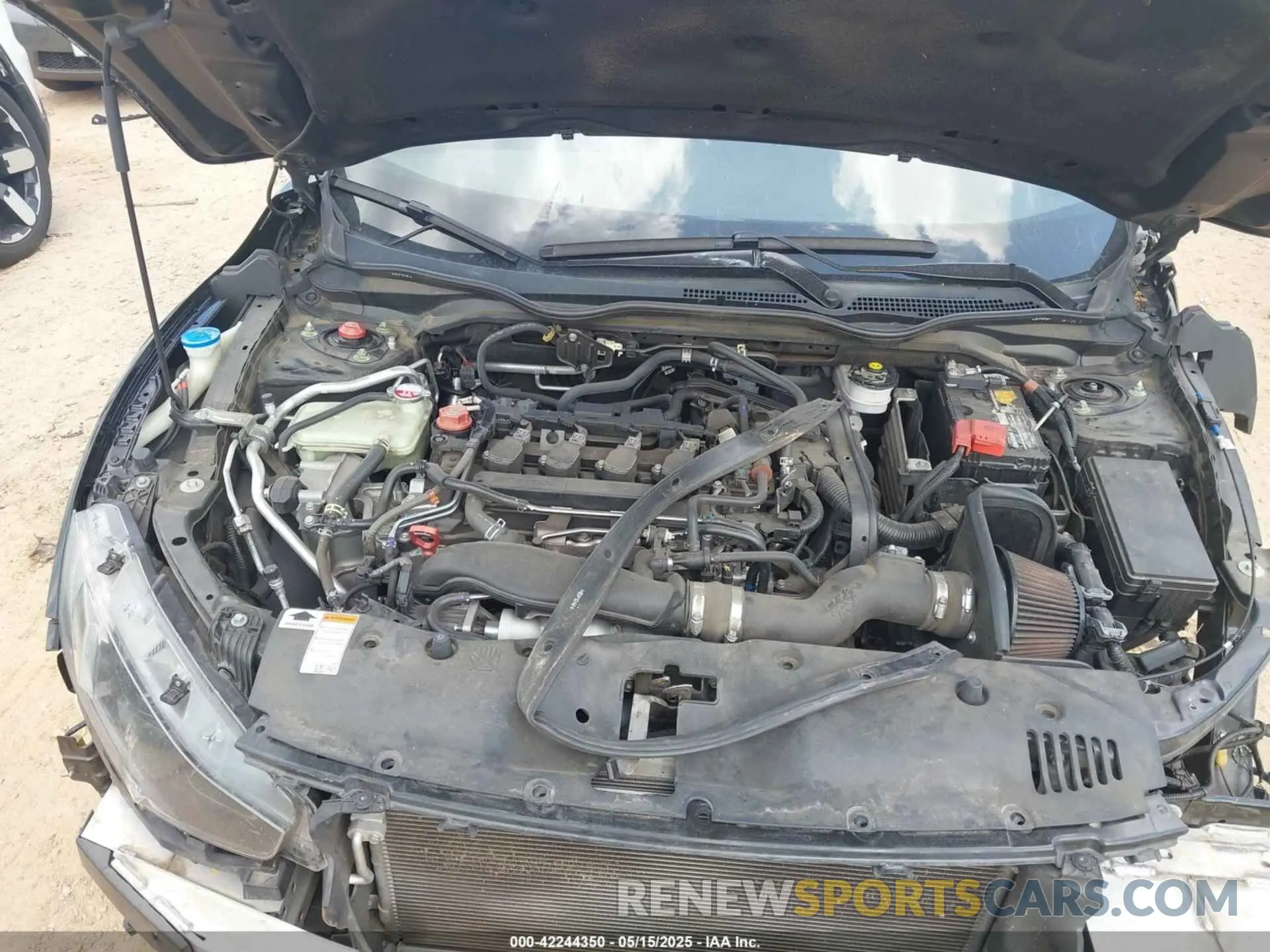10 Photograph of a damaged car SHHFK7H43MU205225 HONDA CIVIC 2021