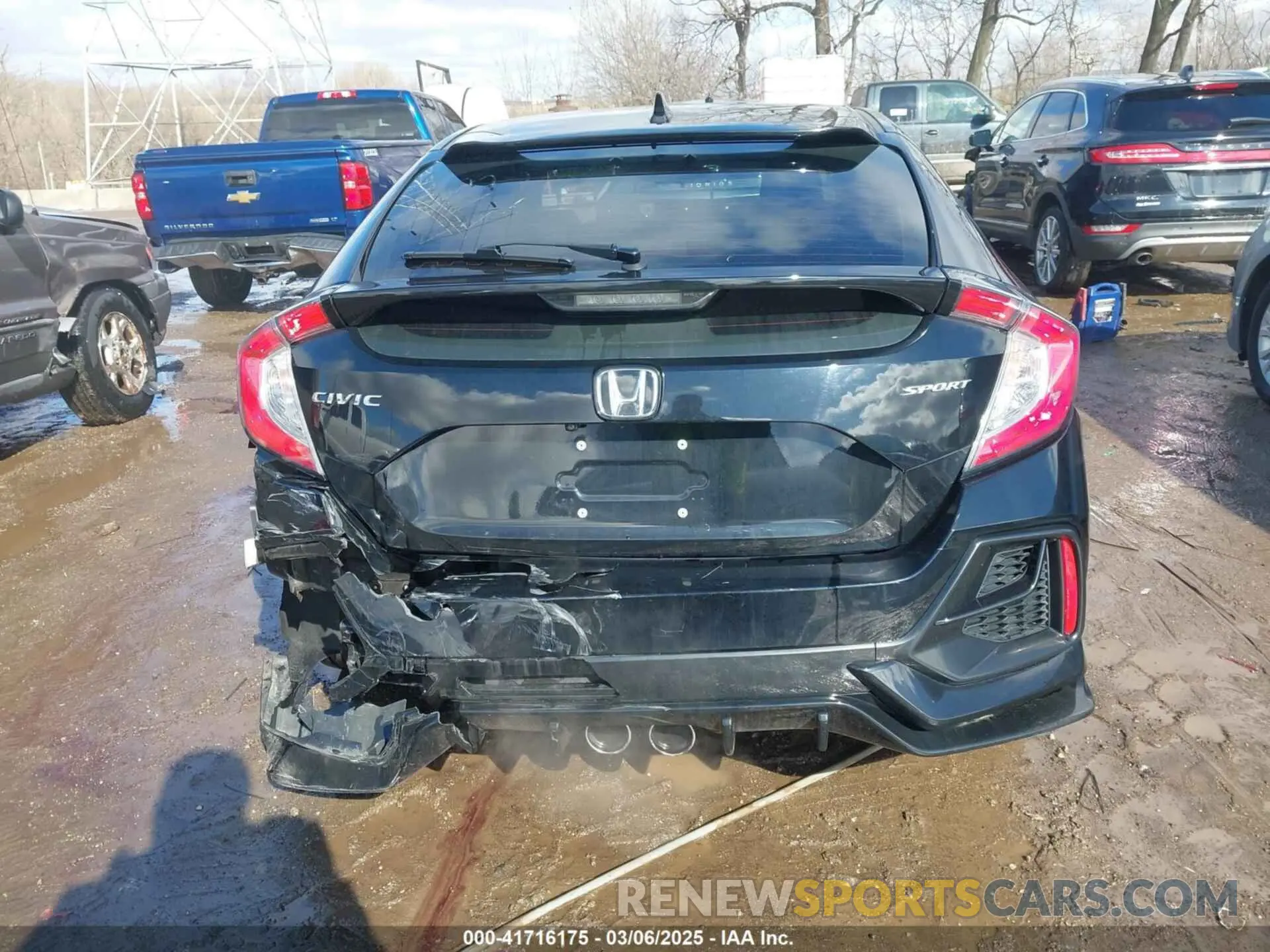 16 Photograph of a damaged car SHHFK7H43MU222185 HONDA CIVIC 2021