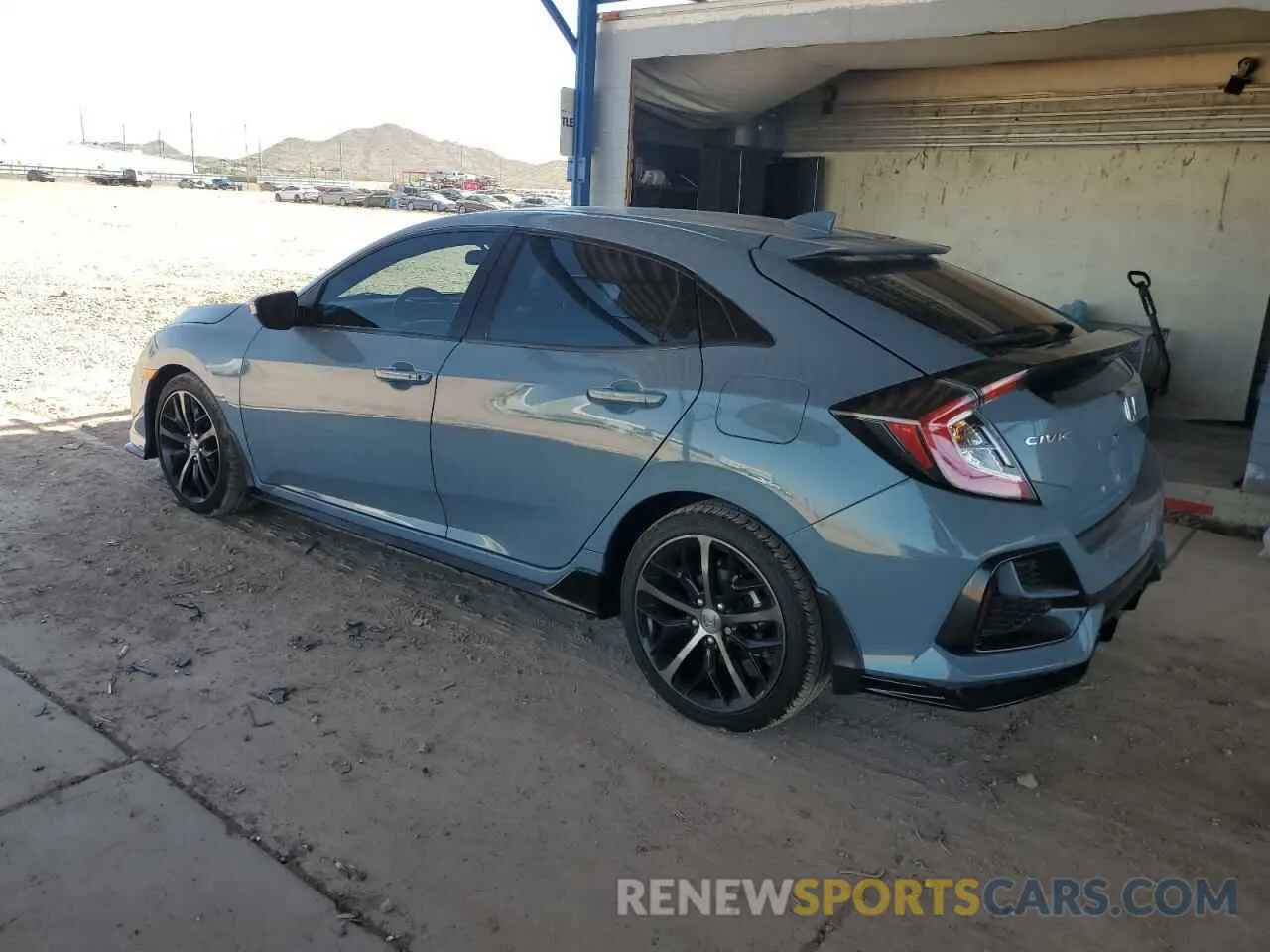 2 Photograph of a damaged car SHHFK7H43MU225524 HONDA CIVIC 2021