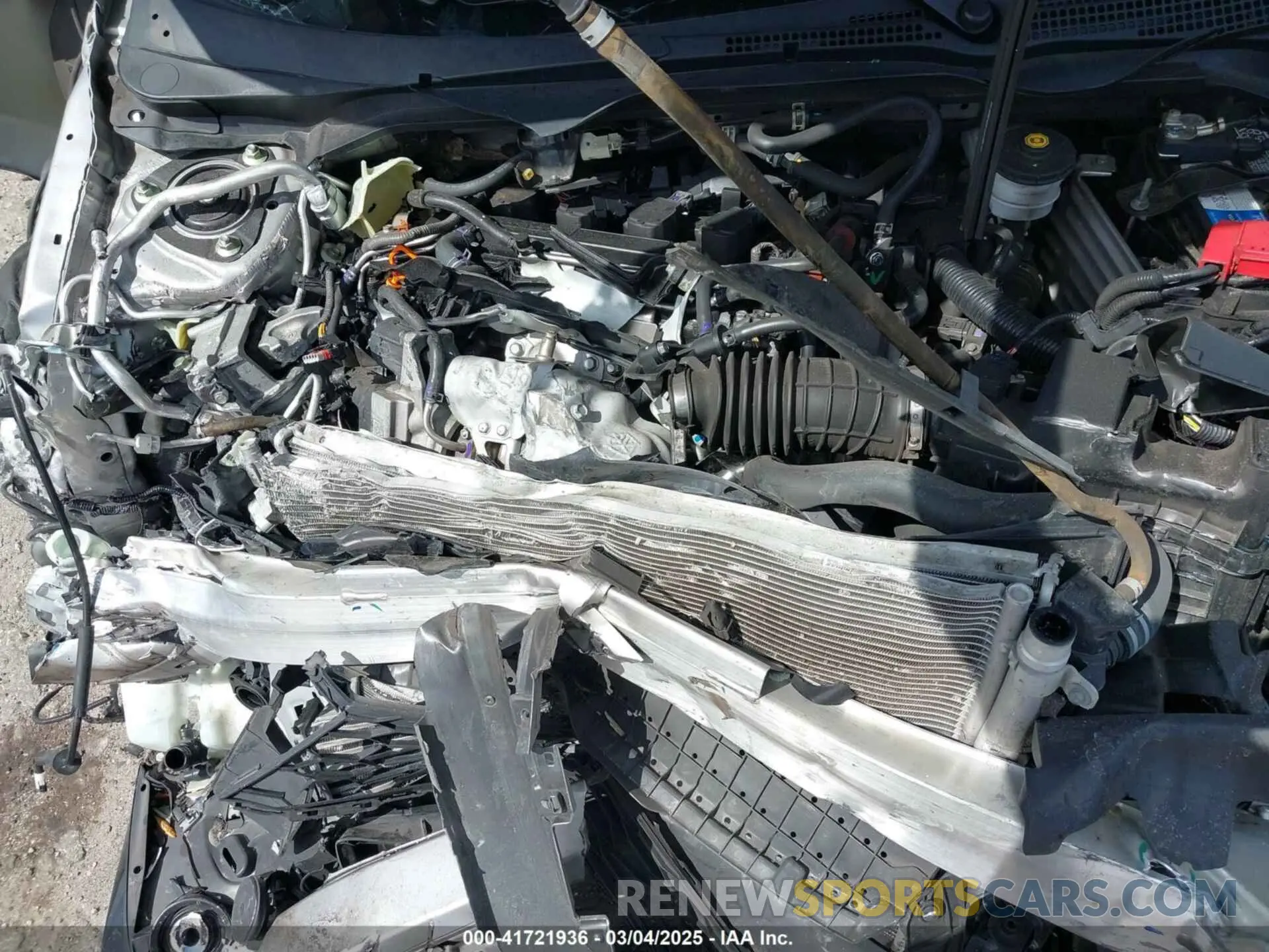 10 Photograph of a damaged car SHHFK7H43MU225961 HONDA CIVIC 2021