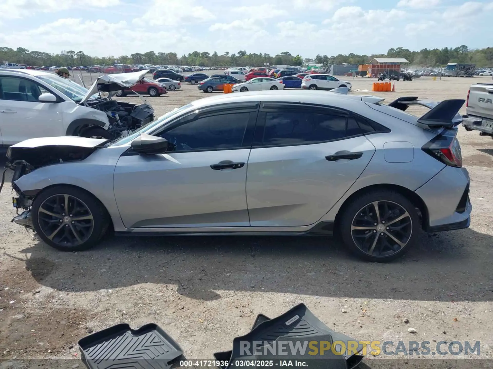 14 Photograph of a damaged car SHHFK7H43MU225961 HONDA CIVIC 2021
