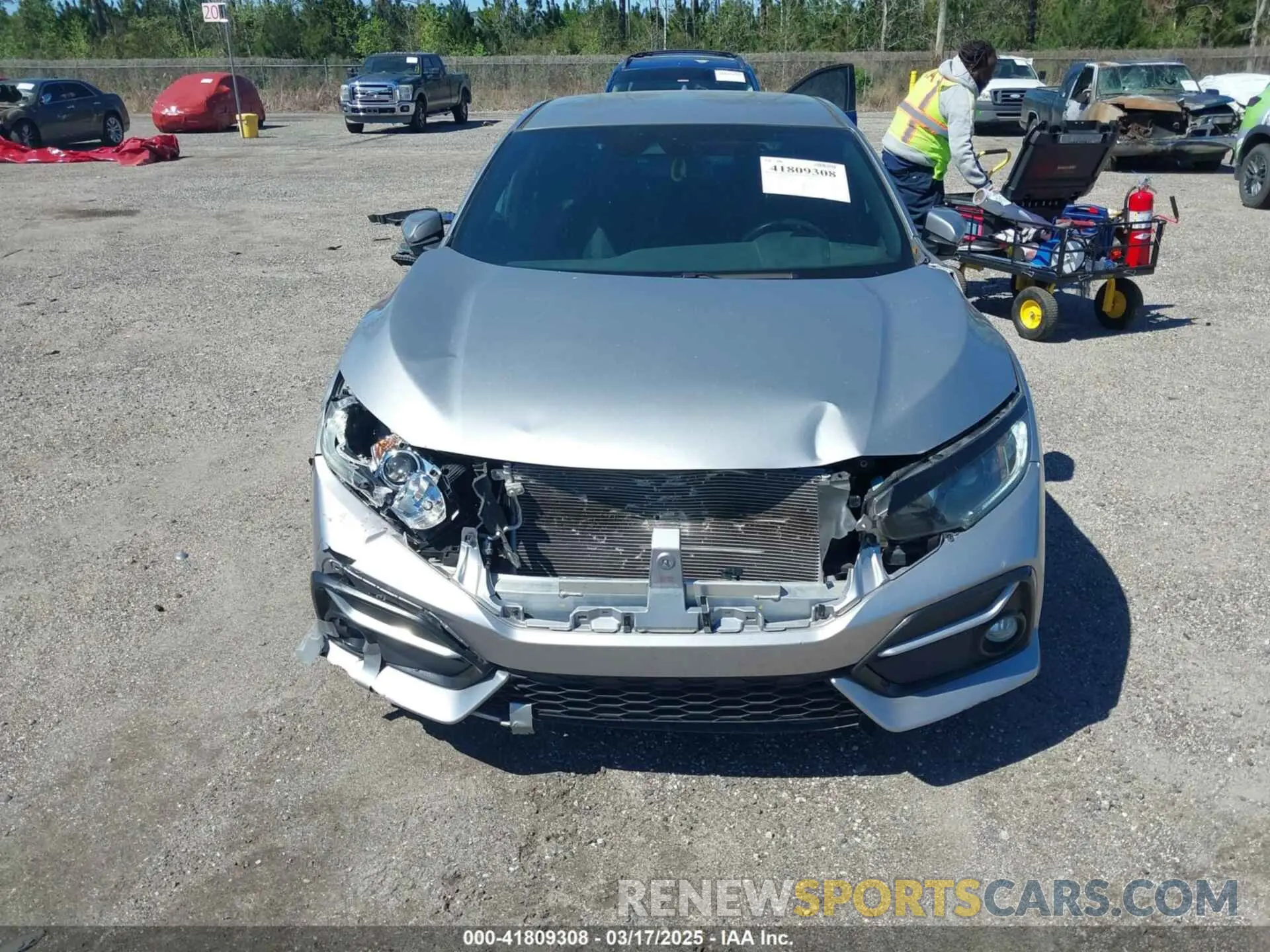 13 Photograph of a damaged car SHHFK7H43MU232389 HONDA CIVIC 2021