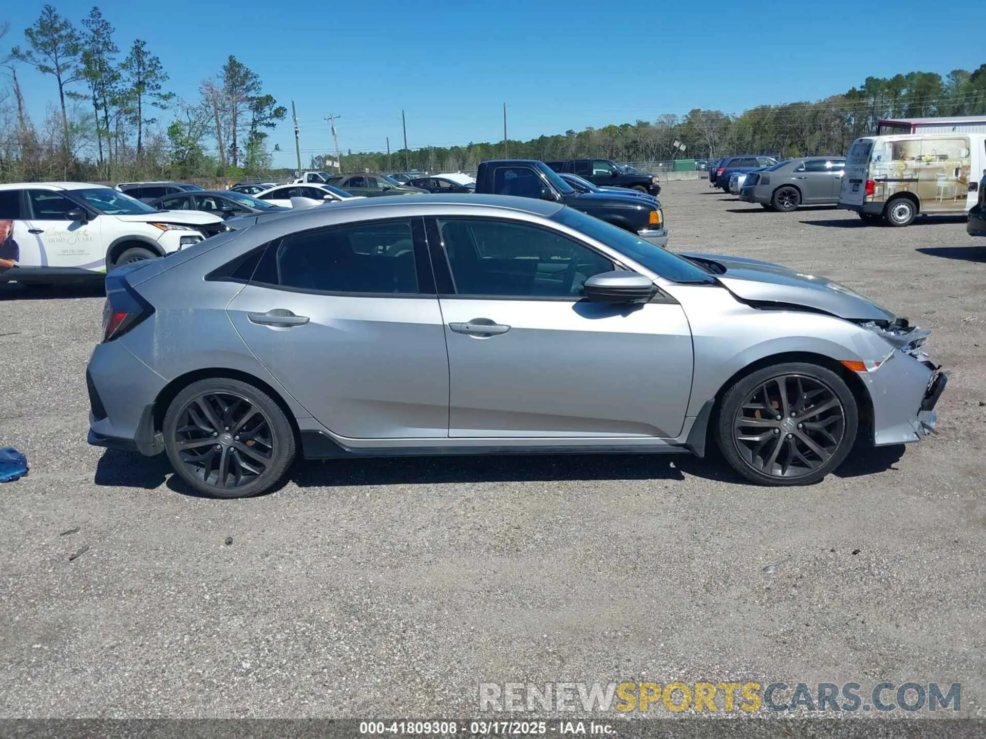 14 Photograph of a damaged car SHHFK7H43MU232389 HONDA CIVIC 2021