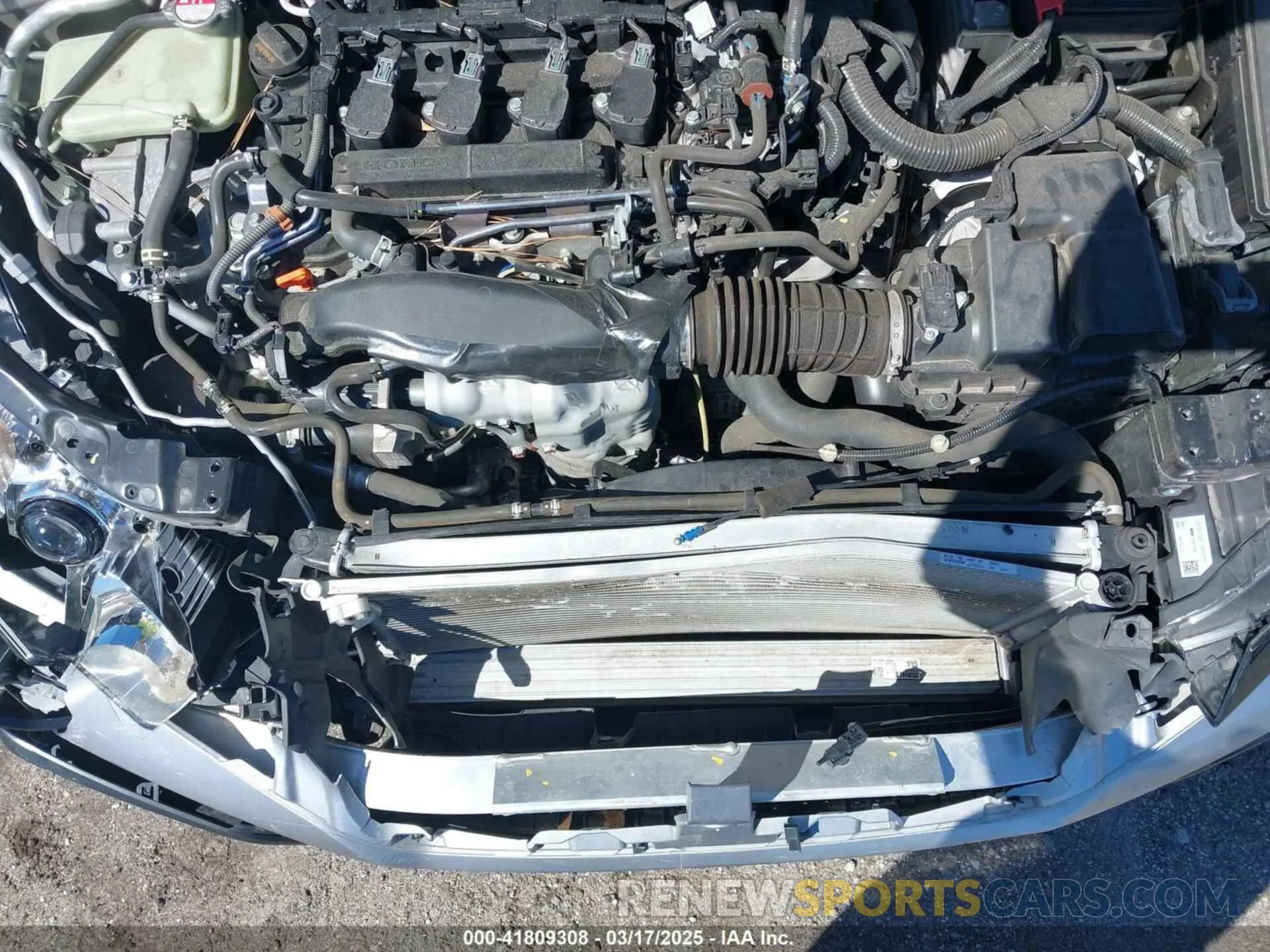22 Photograph of a damaged car SHHFK7H43MU232389 HONDA CIVIC 2021