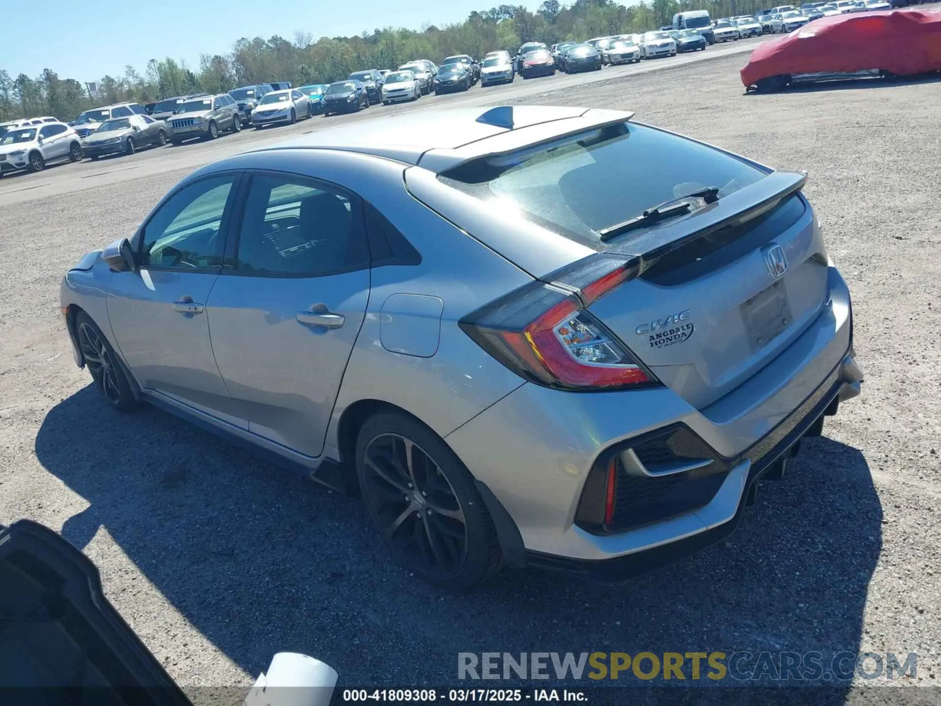 3 Photograph of a damaged car SHHFK7H43MU232389 HONDA CIVIC 2021