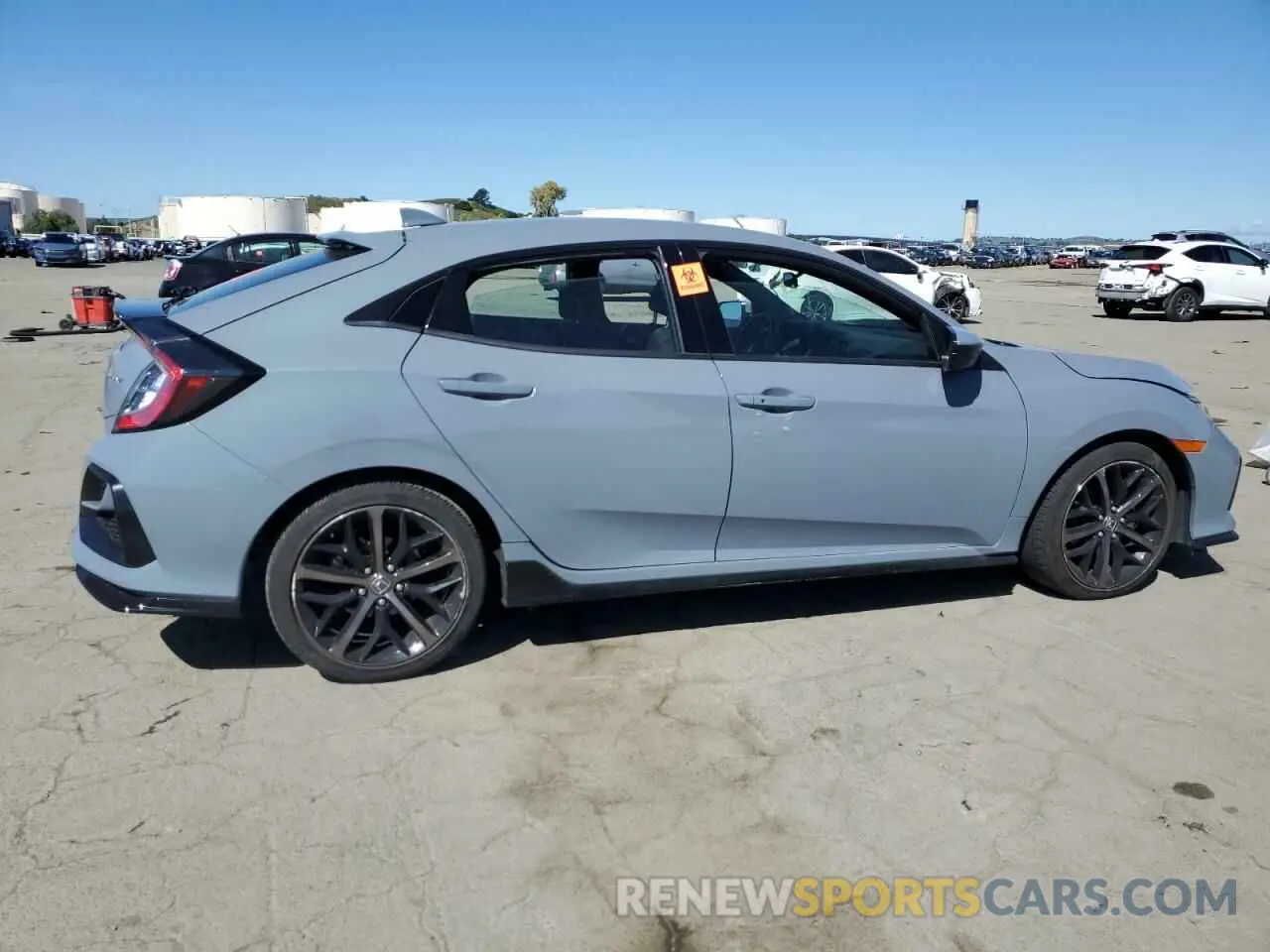 3 Photograph of a damaged car SHHFK7H43MU409037 HONDA CIVIC 2021