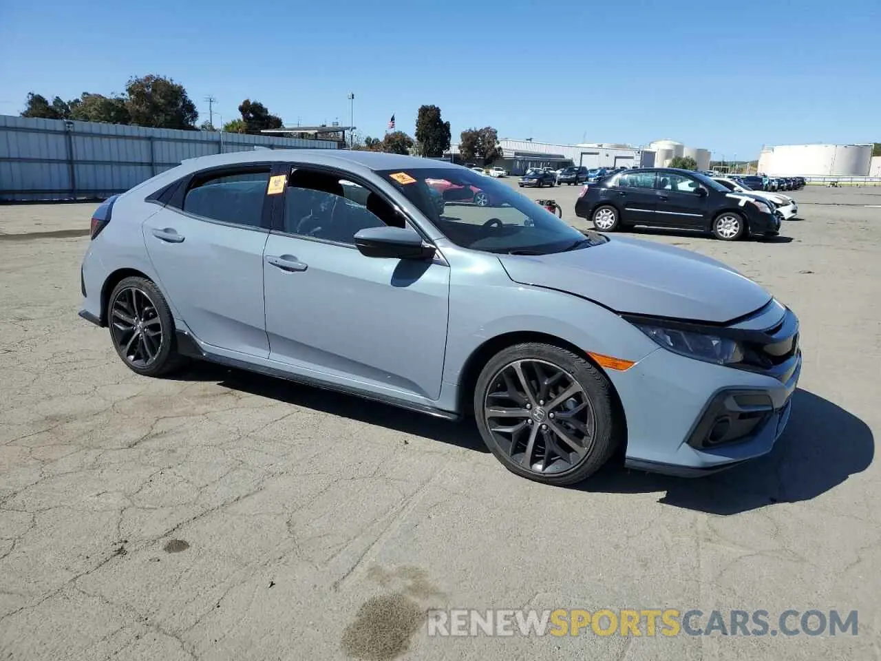 4 Photograph of a damaged car SHHFK7H43MU409037 HONDA CIVIC 2021