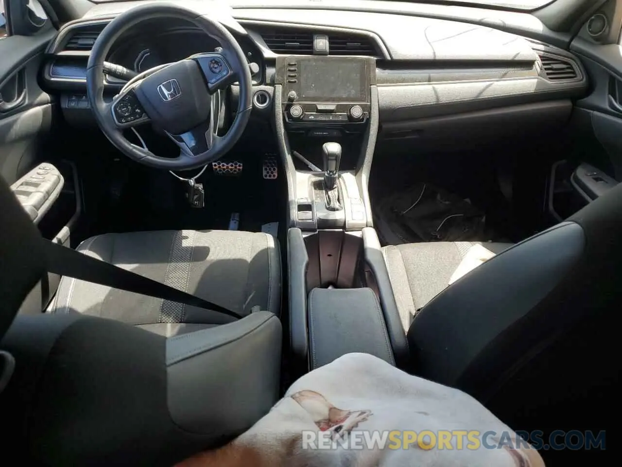 8 Photograph of a damaged car SHHFK7H43MU409037 HONDA CIVIC 2021
