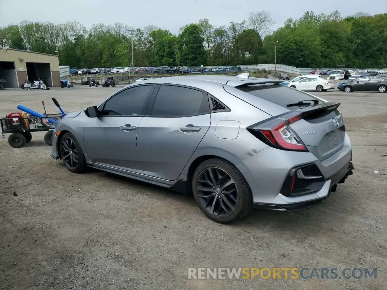 2 Photograph of a damaged car SHHFK7H43MU410253 HONDA CIVIC 2021