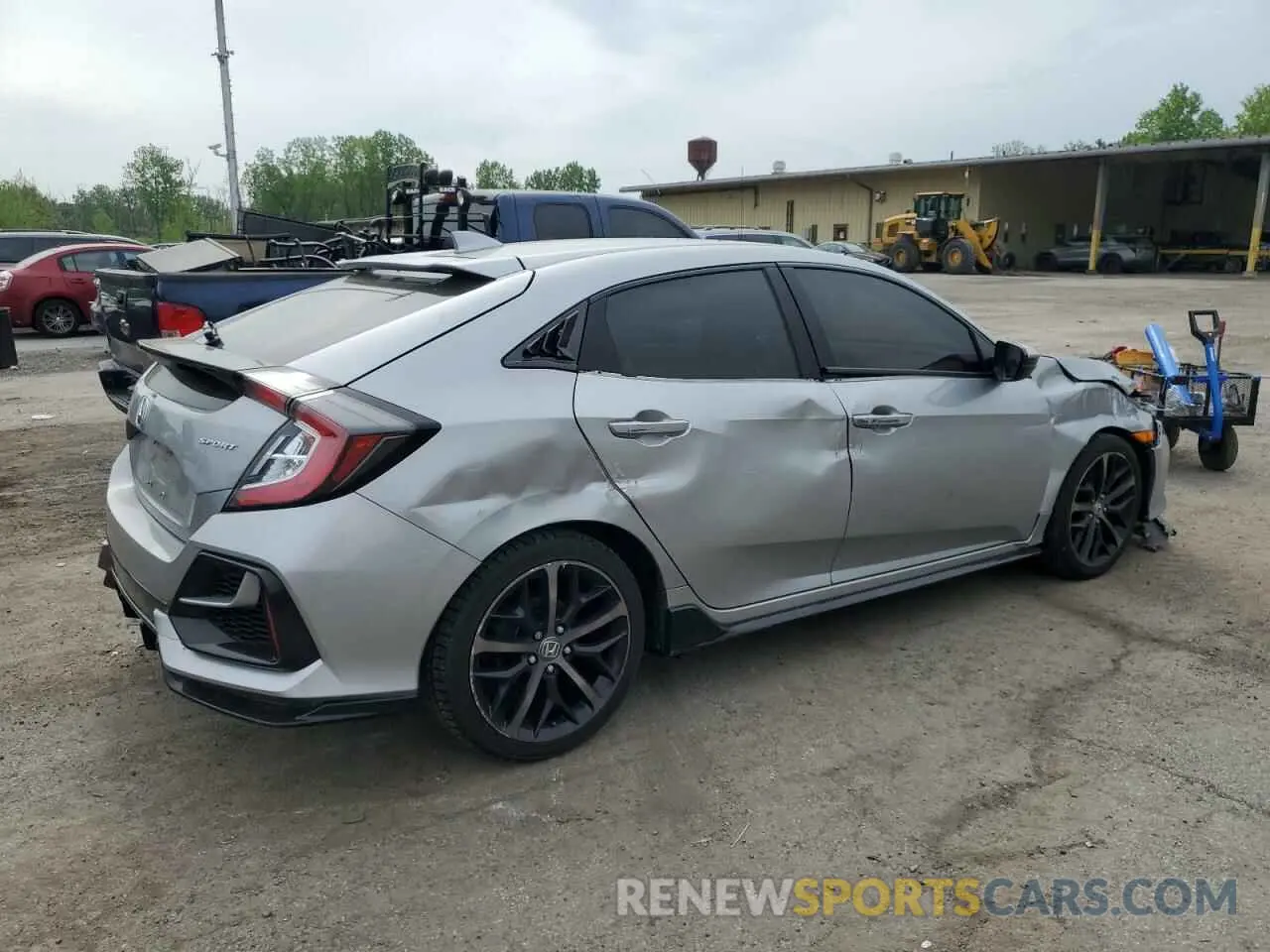 3 Photograph of a damaged car SHHFK7H43MU410253 HONDA CIVIC 2021