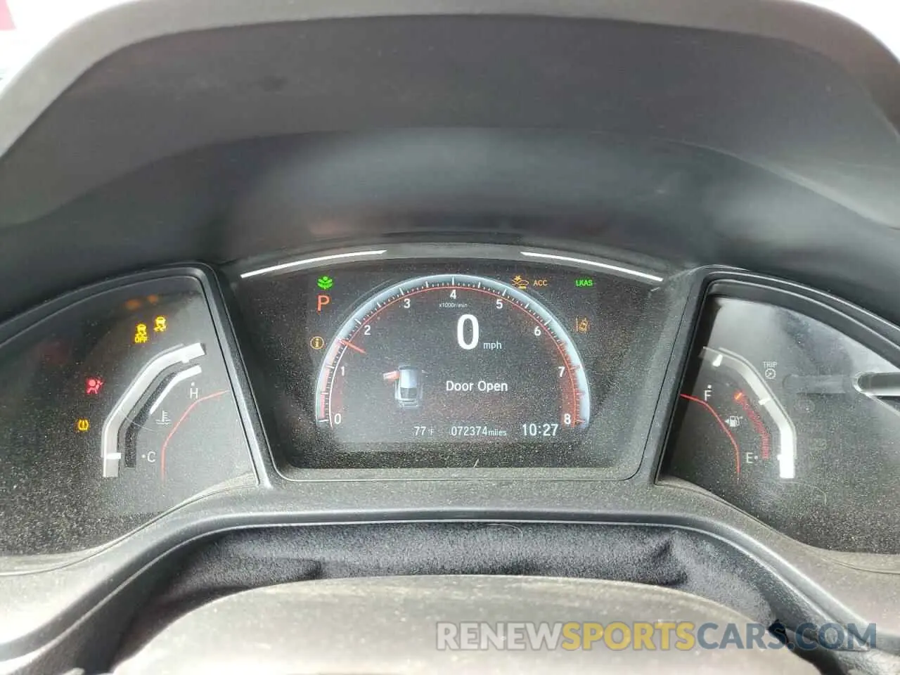 9 Photograph of a damaged car SHHFK7H43MU410253 HONDA CIVIC 2021