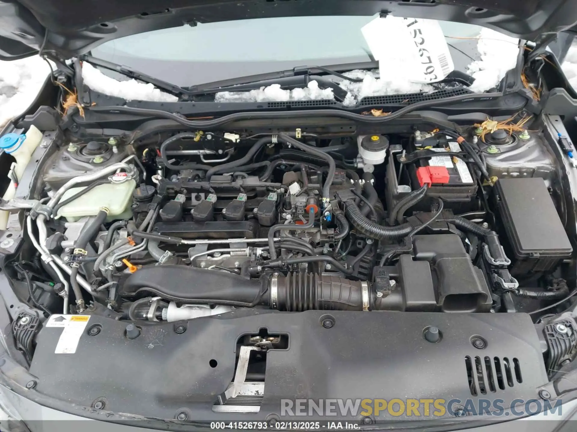 10 Photograph of a damaged car SHHFK7H43MU414206 HONDA CIVIC 2021