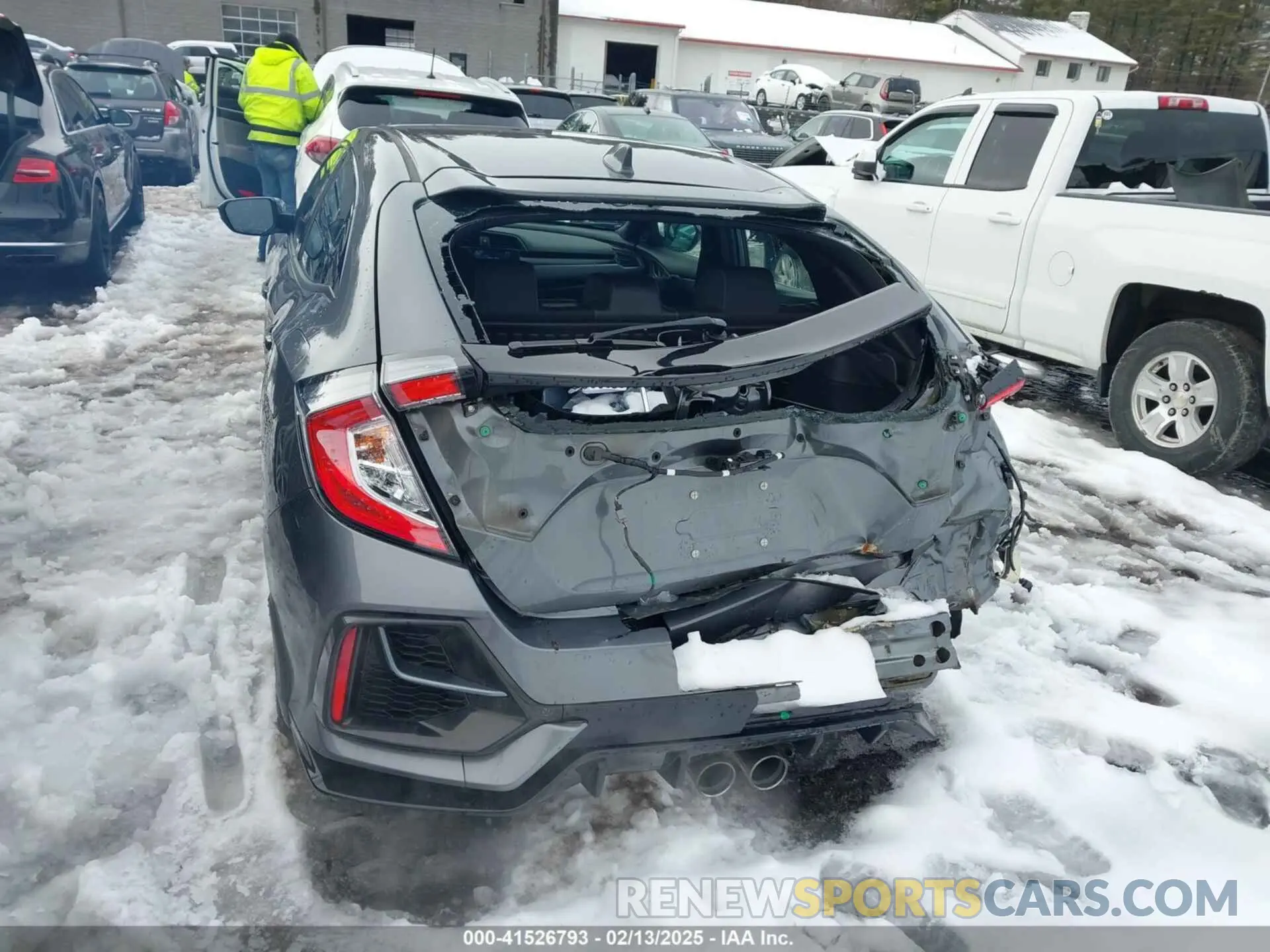 16 Photograph of a damaged car SHHFK7H43MU414206 HONDA CIVIC 2021