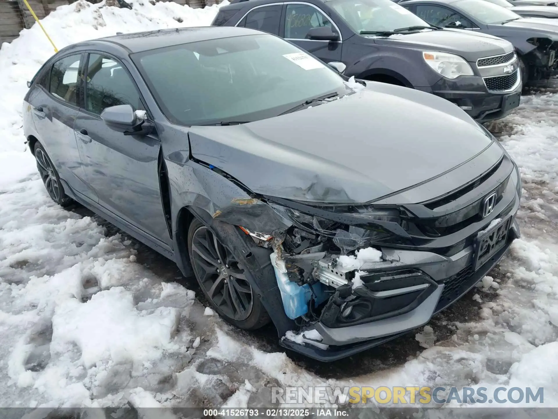 17 Photograph of a damaged car SHHFK7H43MU414206 HONDA CIVIC 2021