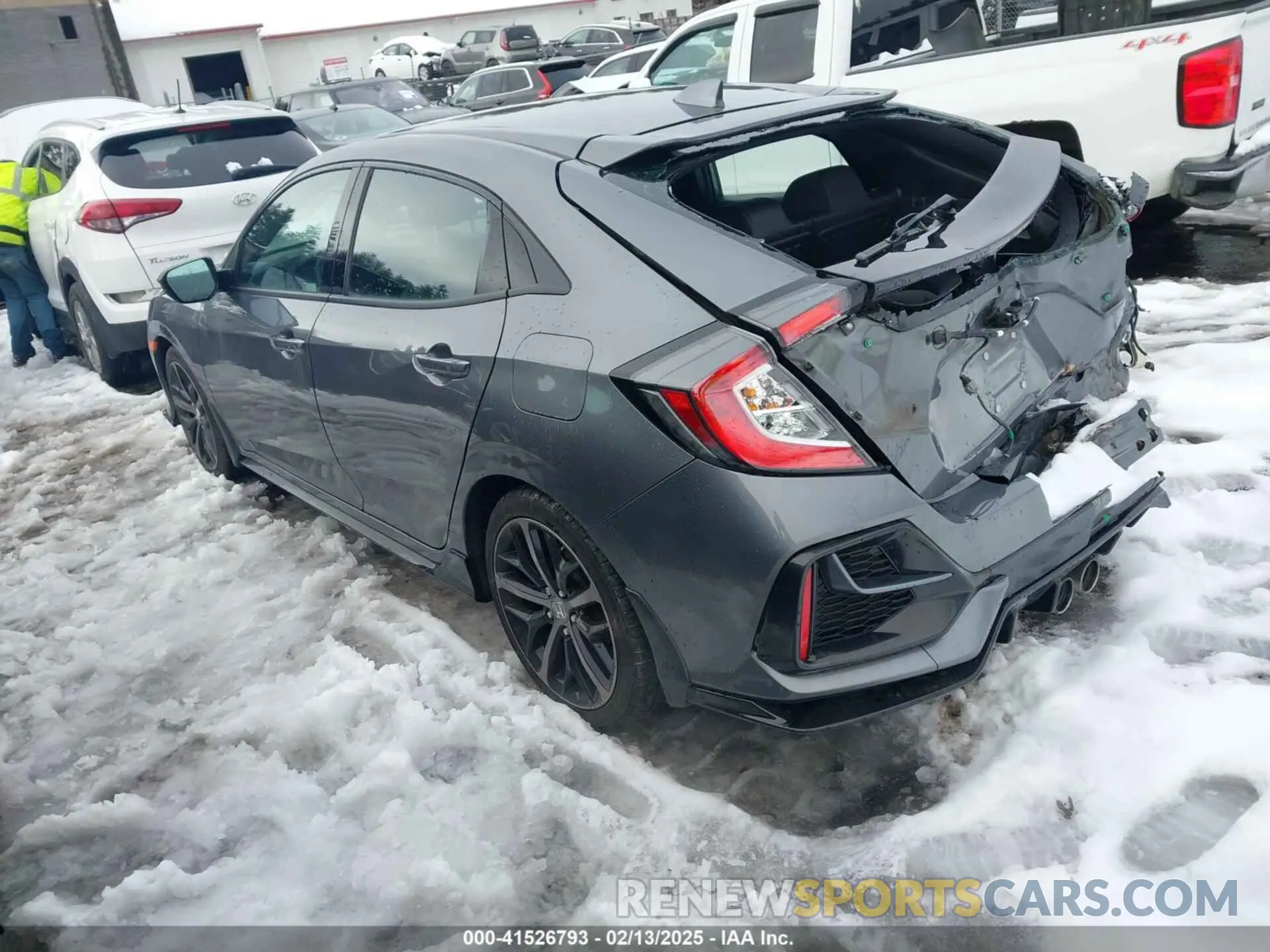 3 Photograph of a damaged car SHHFK7H43MU414206 HONDA CIVIC 2021
