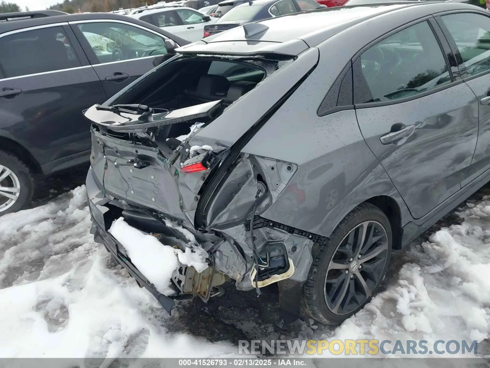 6 Photograph of a damaged car SHHFK7H43MU414206 HONDA CIVIC 2021