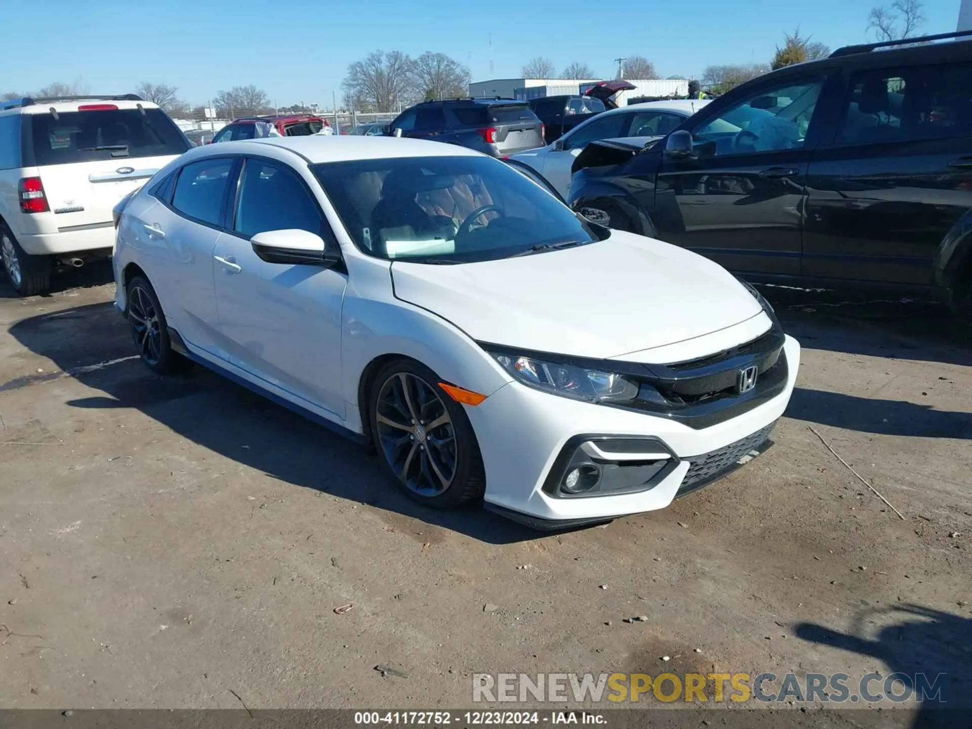 1 Photograph of a damaged car SHHFK7H43MU417963 HONDA CIVIC 2021