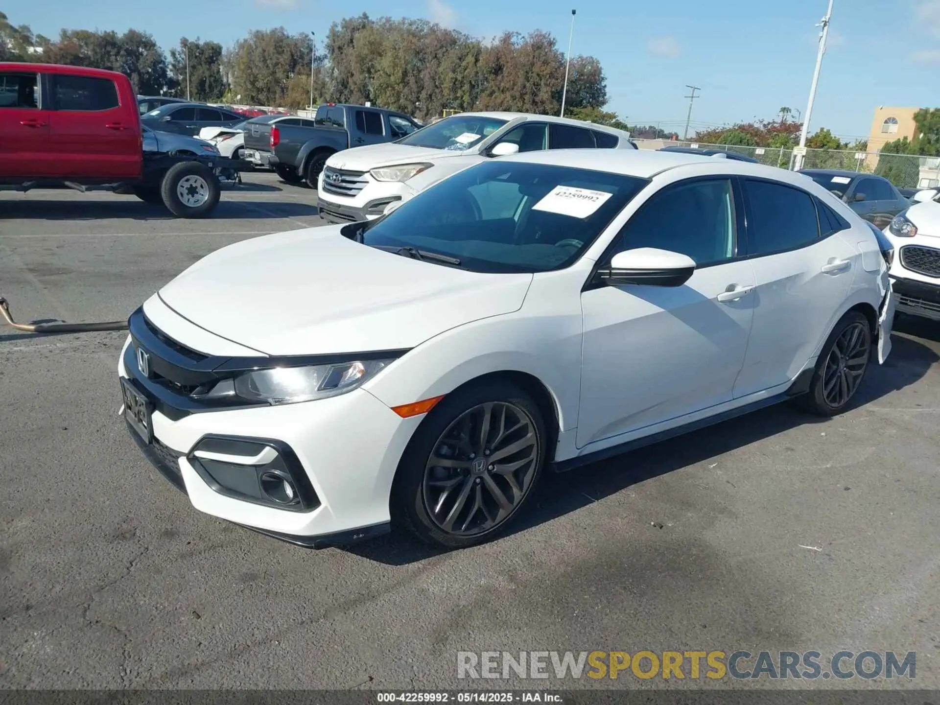2 Photograph of a damaged car SHHFK7H43MU423035 HONDA CIVIC 2021