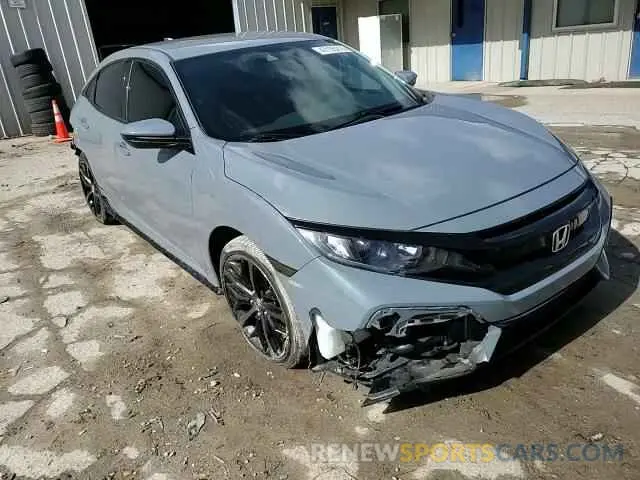 10 Photograph of a damaged car SHHFK7H44MU213902 HONDA CIVIC 2021