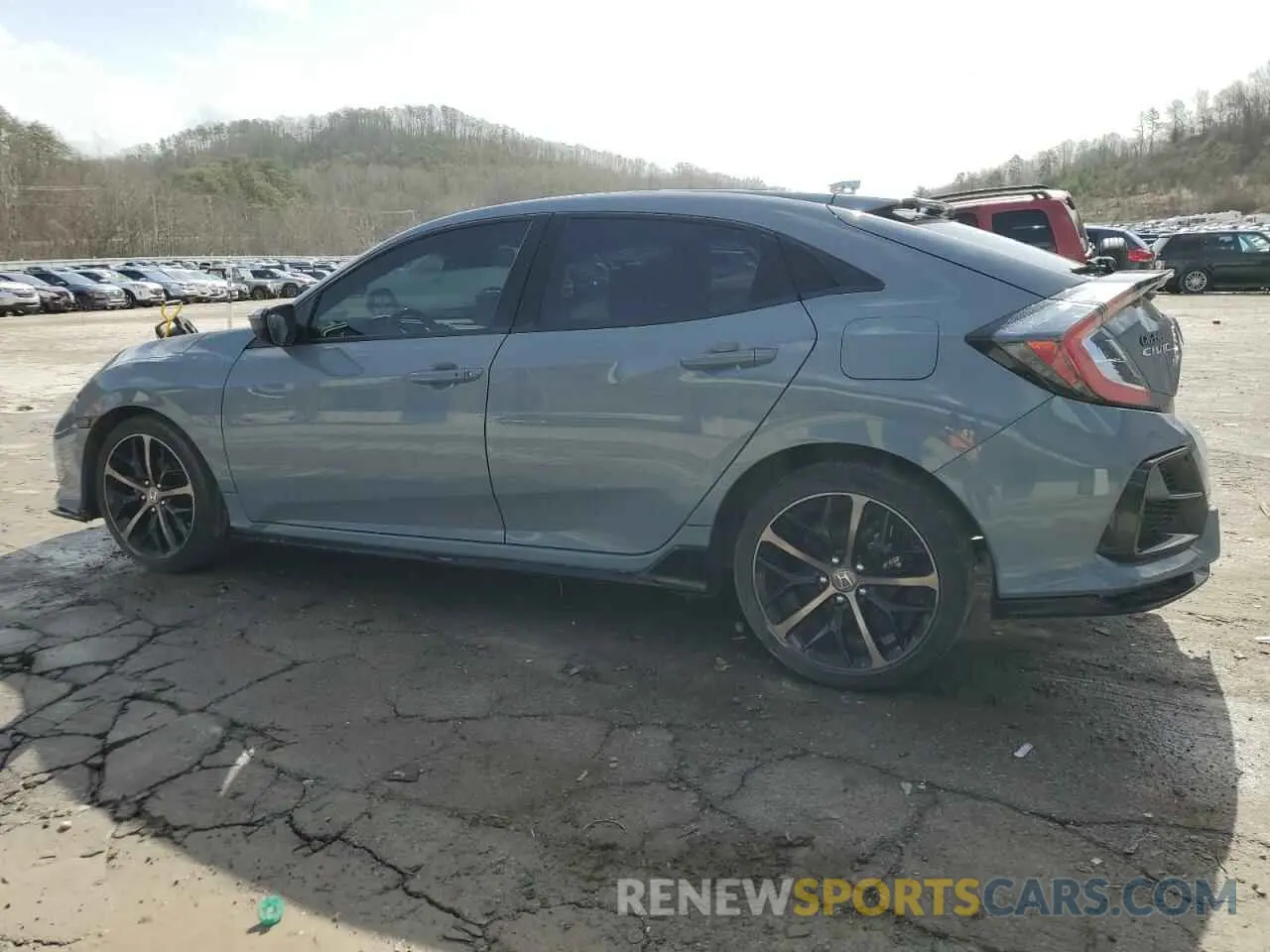 2 Photograph of a damaged car SHHFK7H44MU213902 HONDA CIVIC 2021
