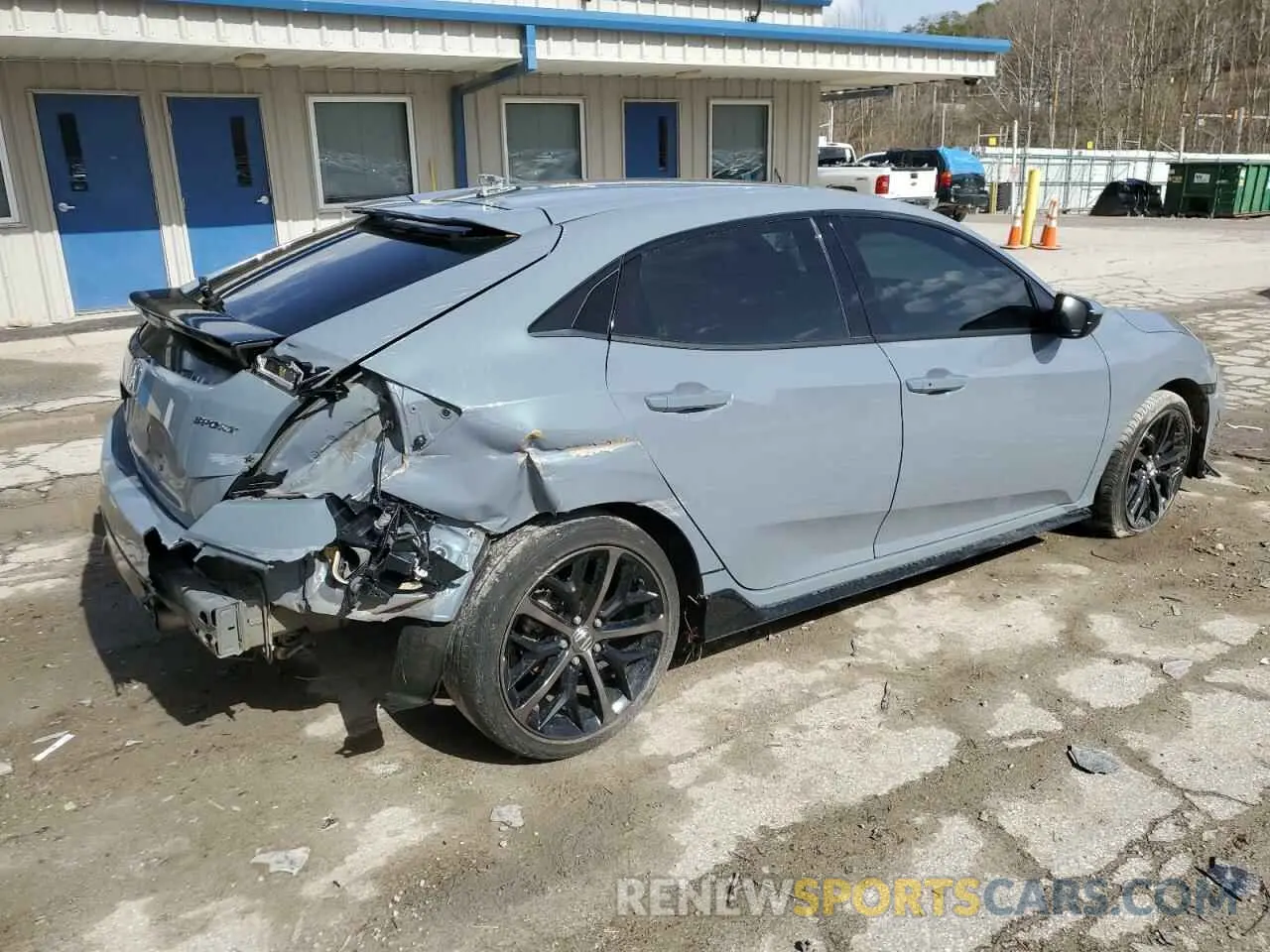 3 Photograph of a damaged car SHHFK7H44MU213902 HONDA CIVIC 2021