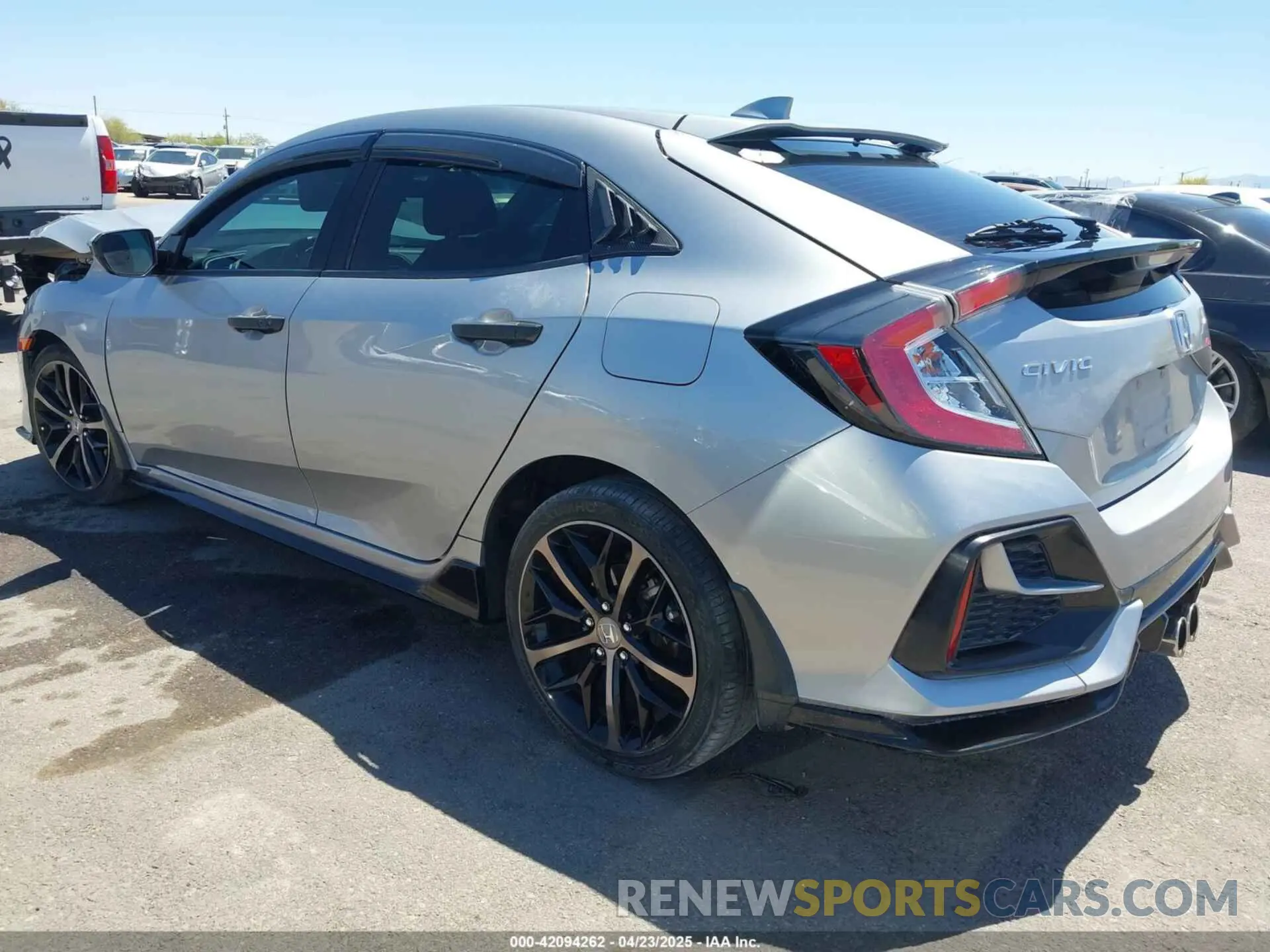 3 Photograph of a damaged car SHHFK7H44MU214774 HONDA CIVIC 2021