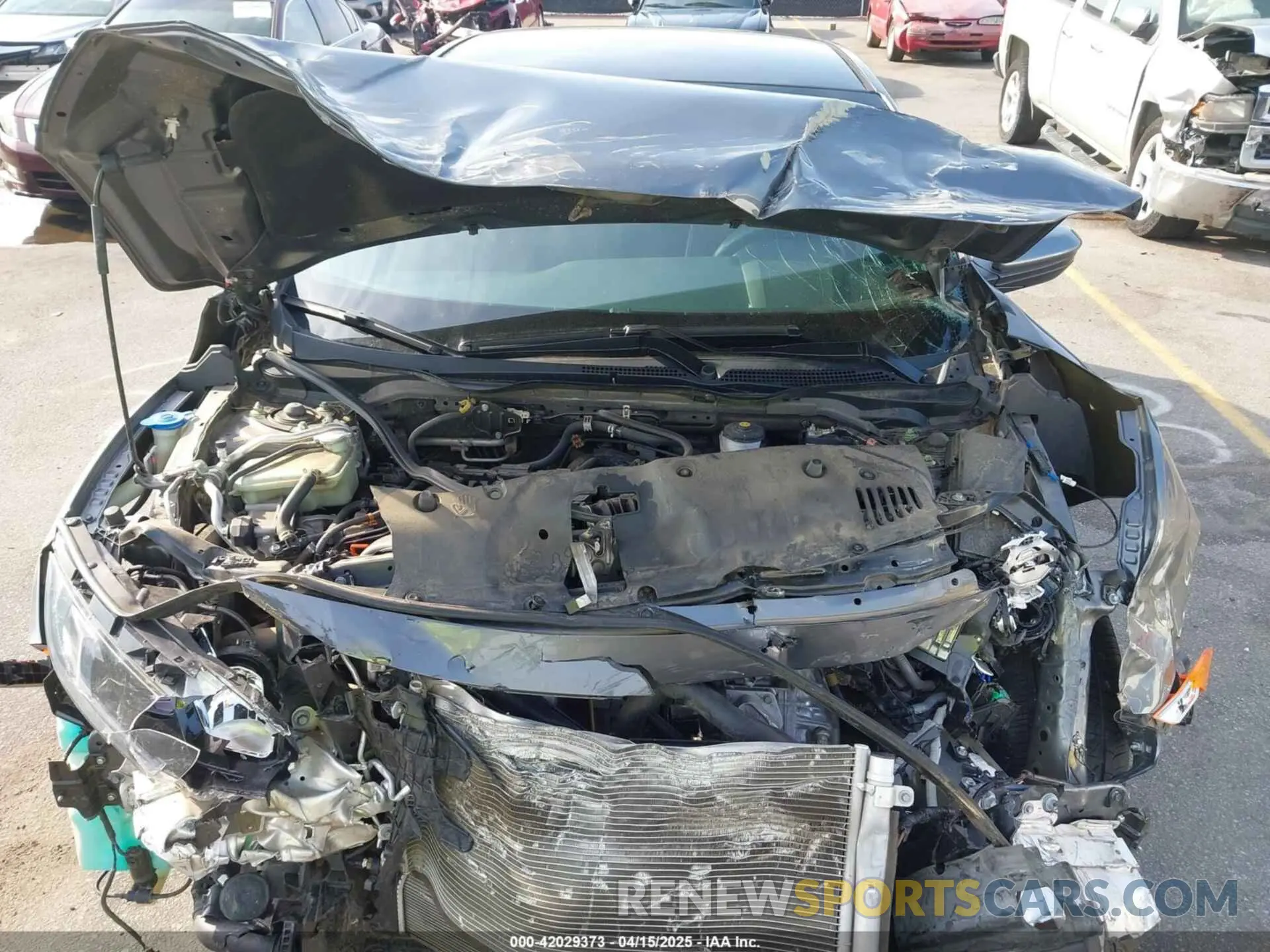 10 Photograph of a damaged car SHHFK7H44MU217741 HONDA CIVIC 2021