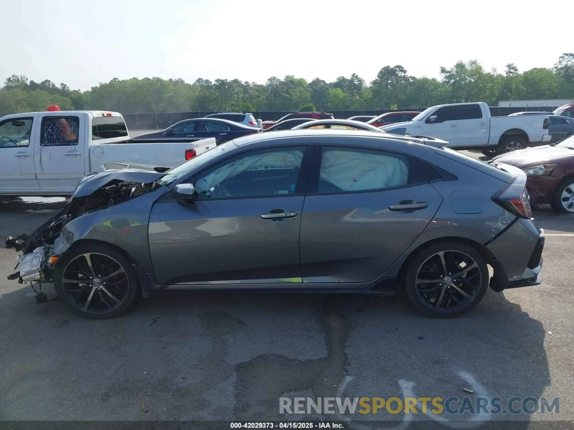 15 Photograph of a damaged car SHHFK7H44MU217741 HONDA CIVIC 2021