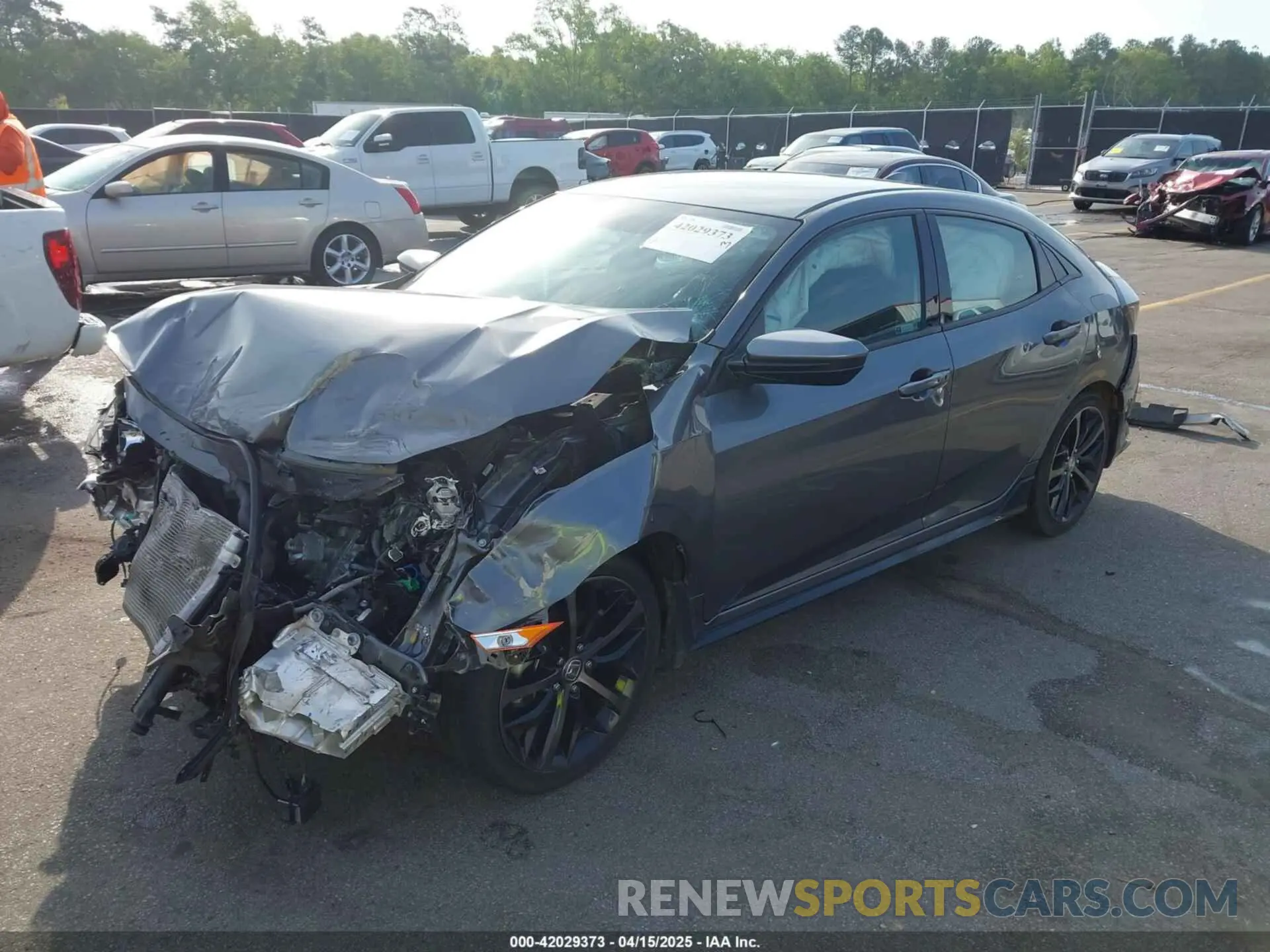 2 Photograph of a damaged car SHHFK7H44MU217741 HONDA CIVIC 2021