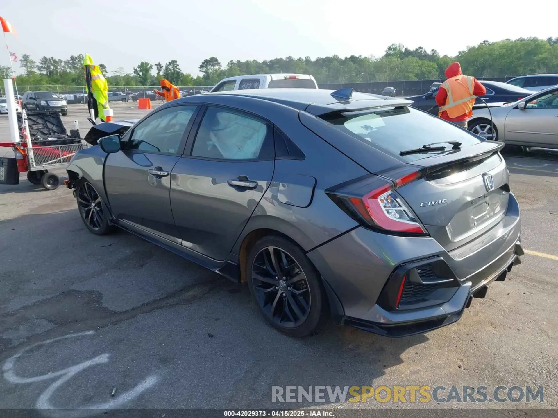 3 Photograph of a damaged car SHHFK7H44MU217741 HONDA CIVIC 2021