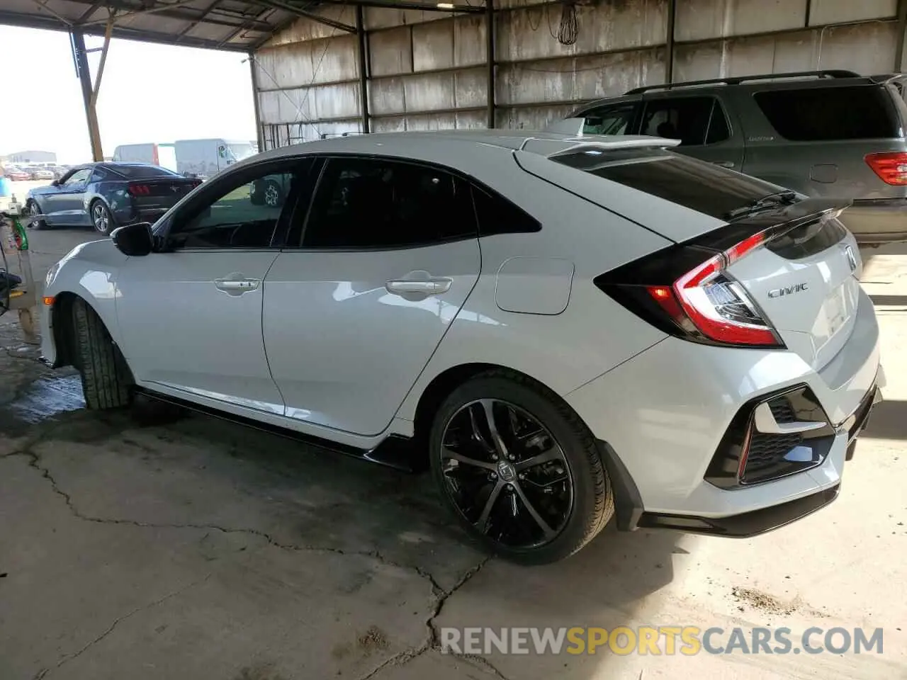 2 Photograph of a damaged car SHHFK7H44MU223300 HONDA CIVIC 2021