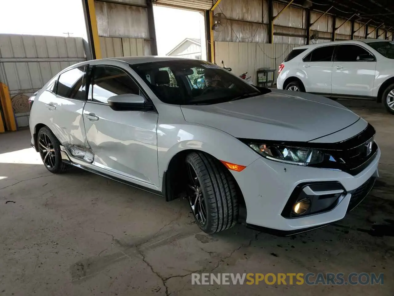 4 Photograph of a damaged car SHHFK7H44MU223300 HONDA CIVIC 2021