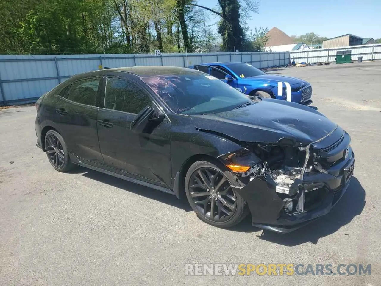 4 Photograph of a damaged car SHHFK7H44MU402050 HONDA CIVIC 2021