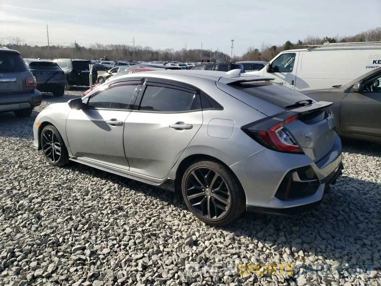 2 Photograph of a damaged car SHHFK7H44MU402243 HONDA CIVIC 2021
