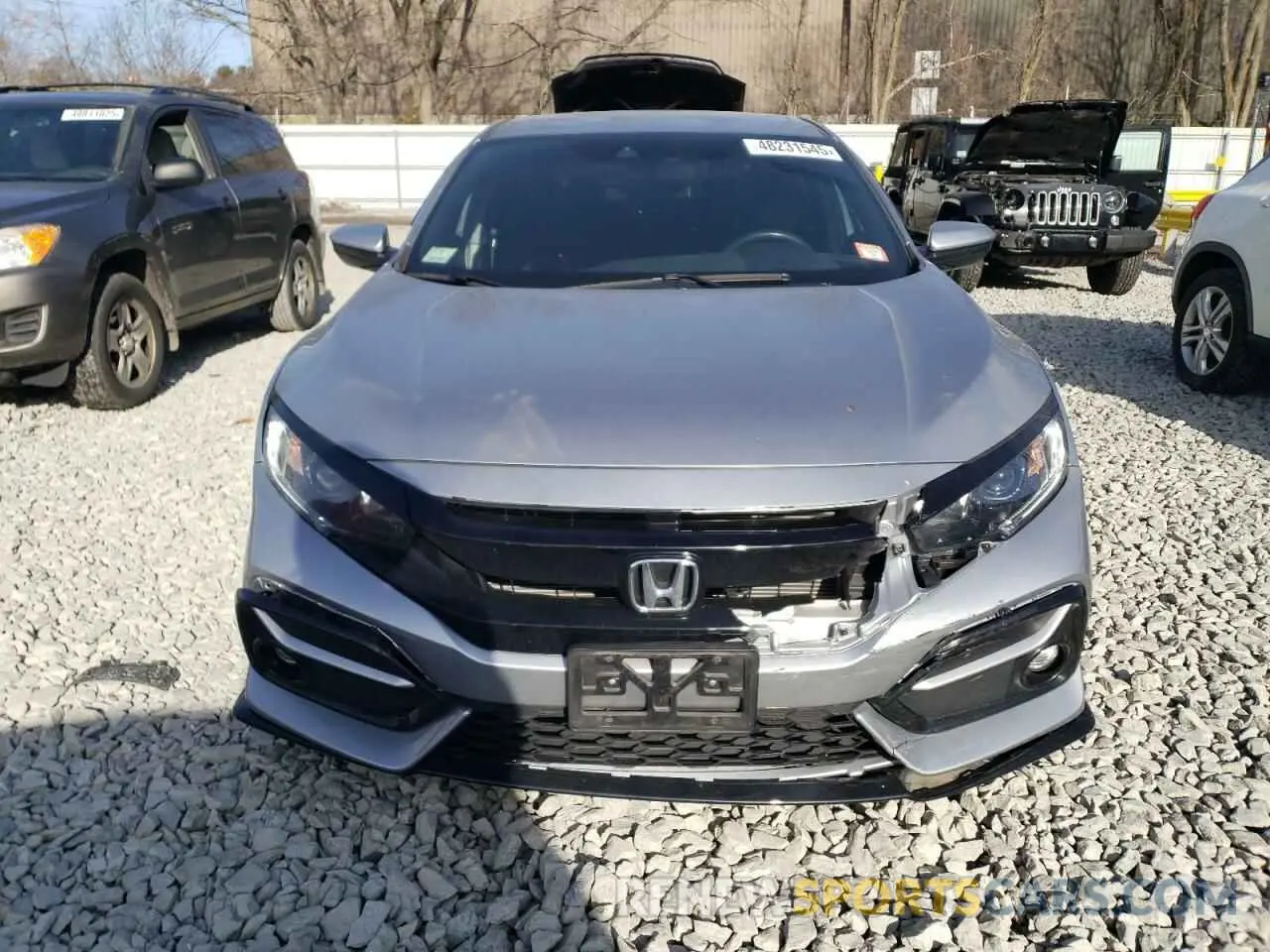 5 Photograph of a damaged car SHHFK7H44MU402243 HONDA CIVIC 2021