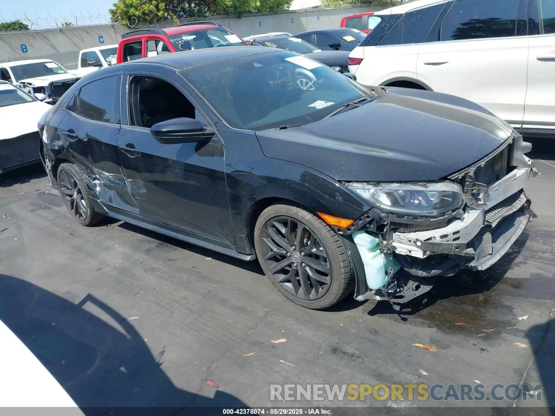 1 Photograph of a damaged car SHHFK7H44MU418913 HONDA CIVIC 2021