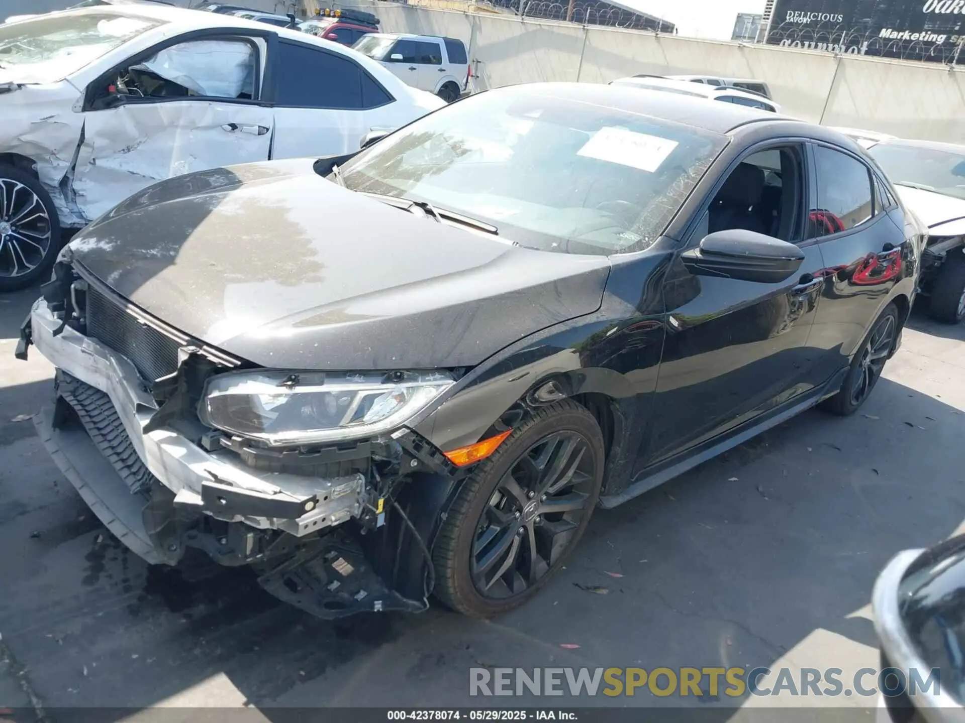 2 Photograph of a damaged car SHHFK7H44MU418913 HONDA CIVIC 2021
