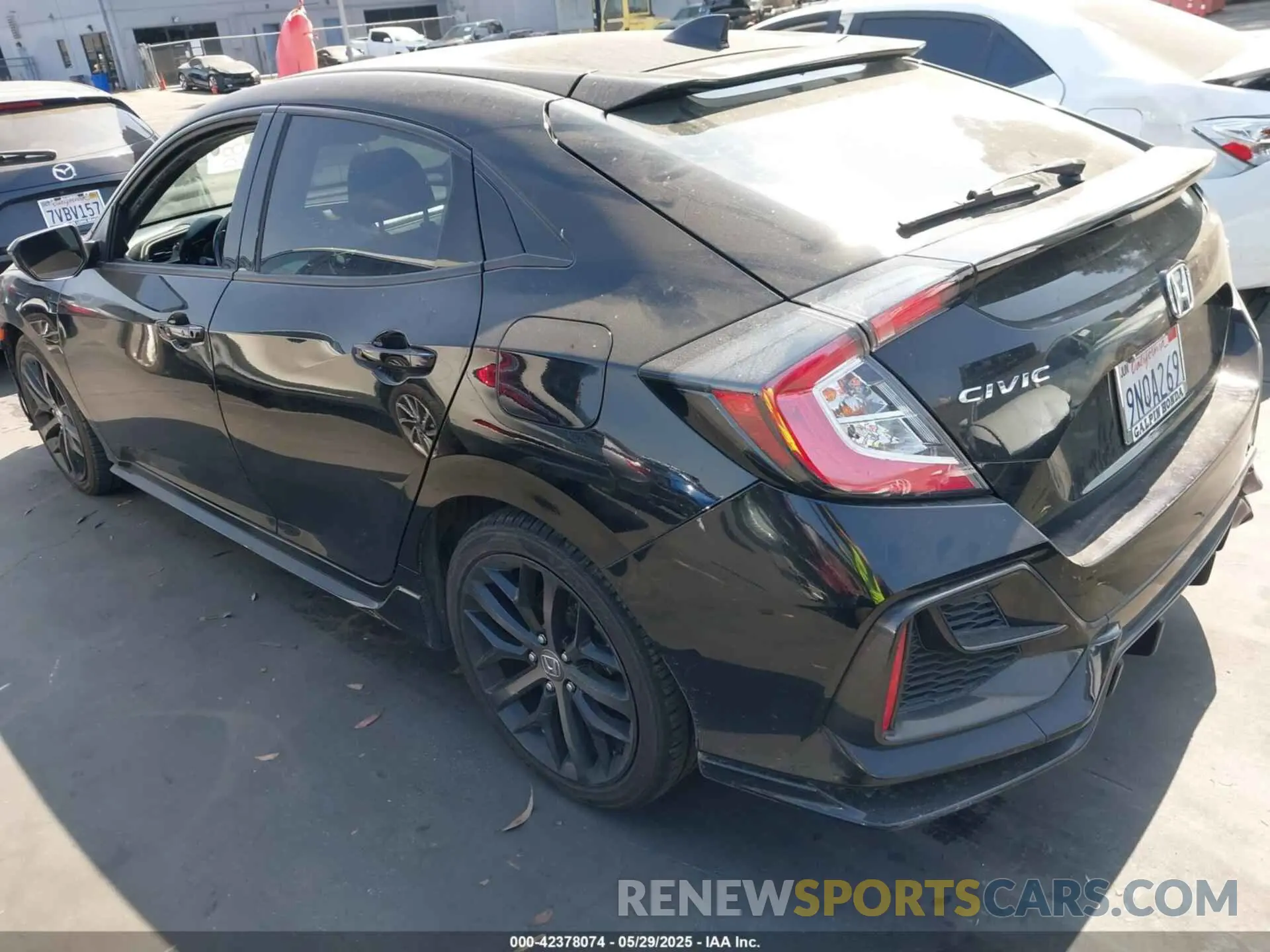 3 Photograph of a damaged car SHHFK7H44MU418913 HONDA CIVIC 2021