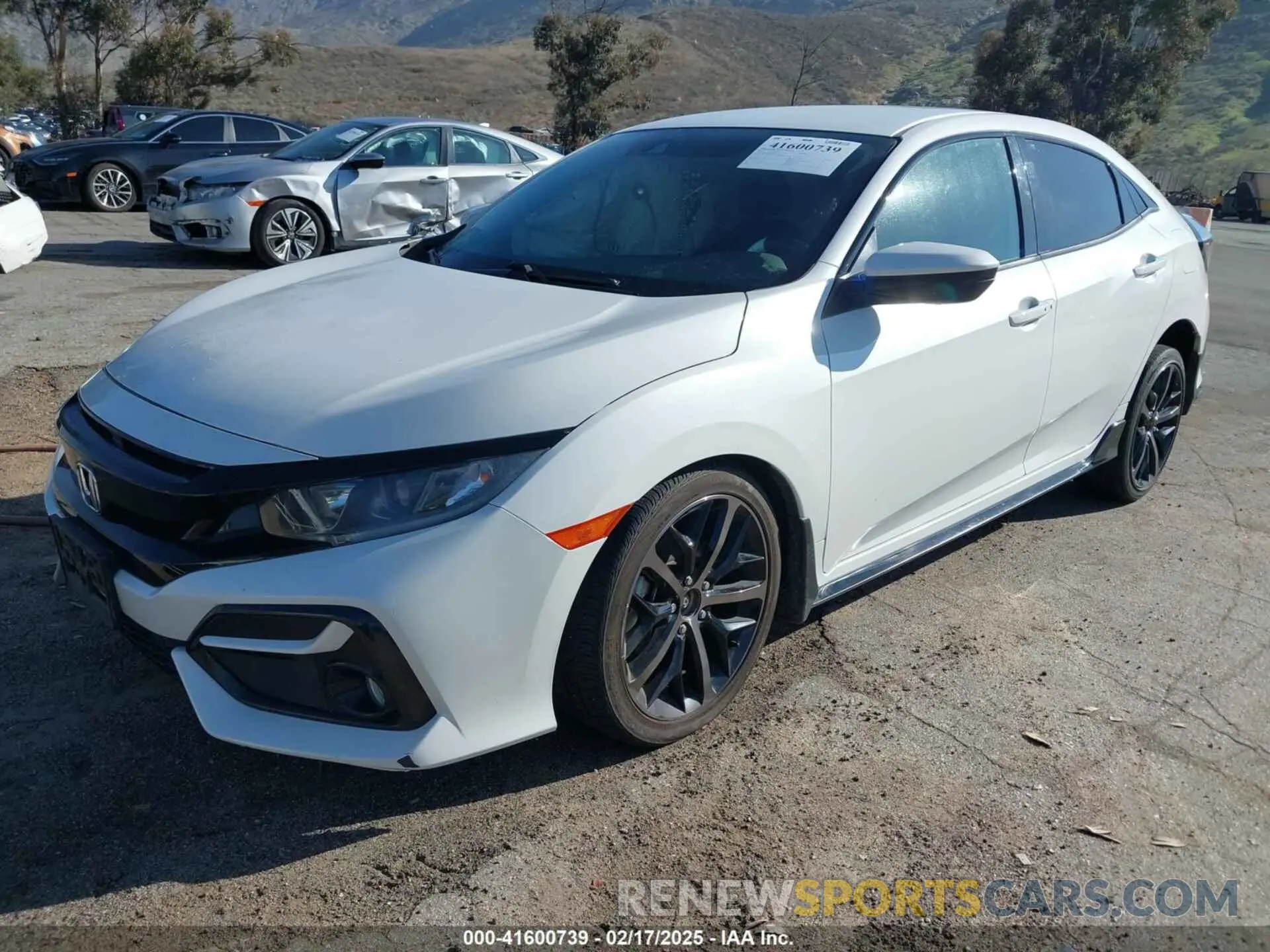 2 Photograph of a damaged car SHHFK7H44MU422976 HONDA CIVIC 2021