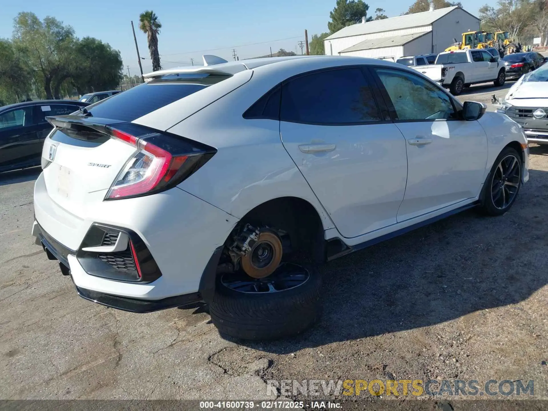 4 Photograph of a damaged car SHHFK7H44MU422976 HONDA CIVIC 2021