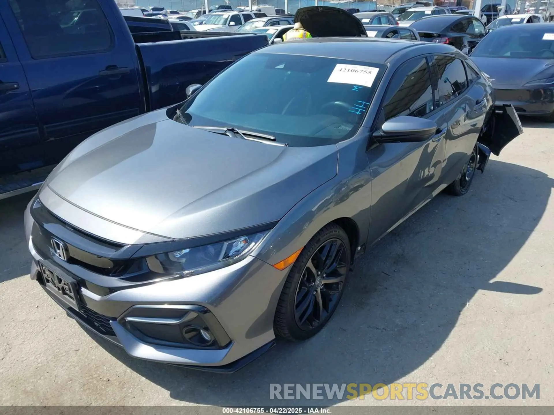 2 Photograph of a damaged car SHHFK7H44MU426168 HONDA CIVIC 2021